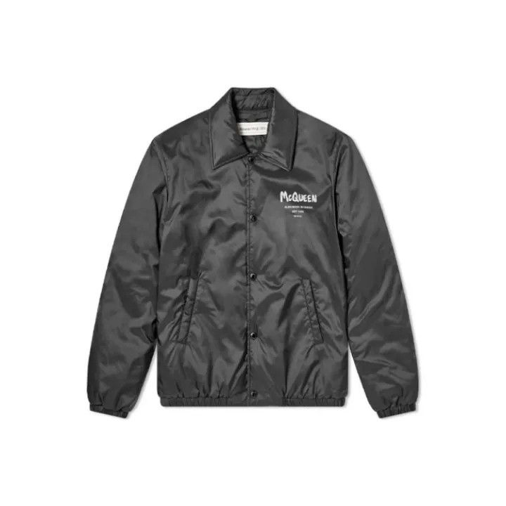 Alexander McQueen Alexander McQueen Graffiti Logo Casual Jacket 0079 Size US L / EU 52-54 / 3 - 1 Thumbnail