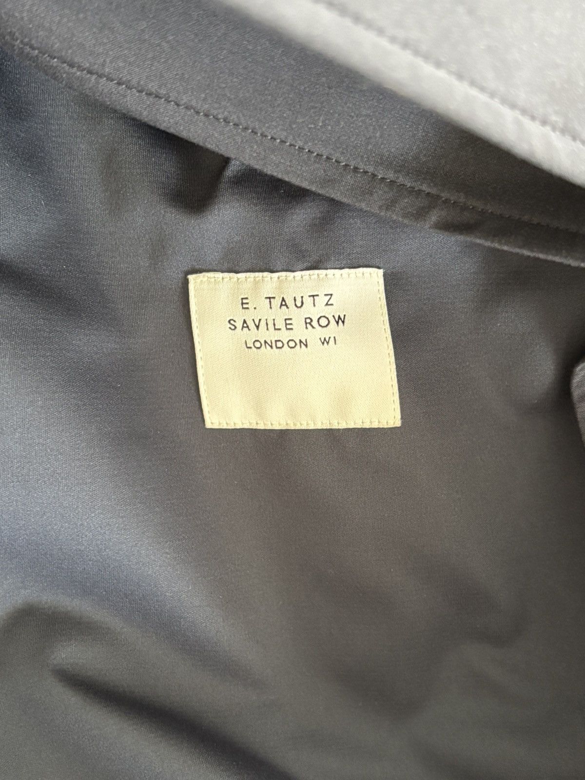 E. Tautz Waterproof Navy Car Coat Size US S / EU 44-46 / 1 - 5 Thumbnail