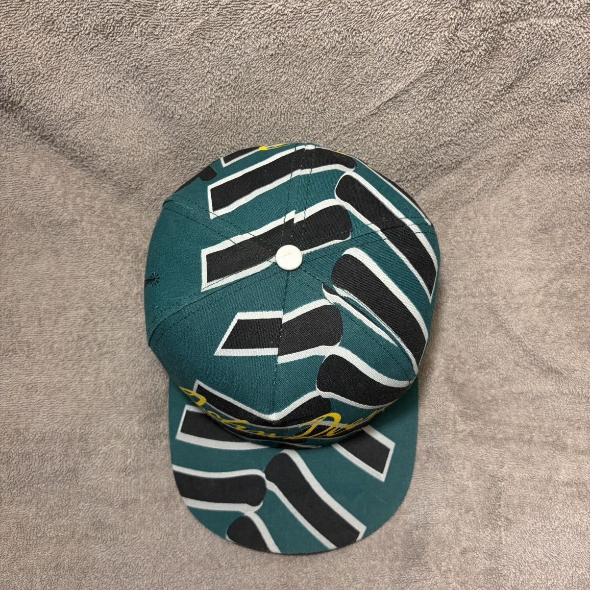 John Deere Vintage John Deere Snapback Hat Tractor AOP Farm Swingster Size ONE SIZE - 4 Thumbnail