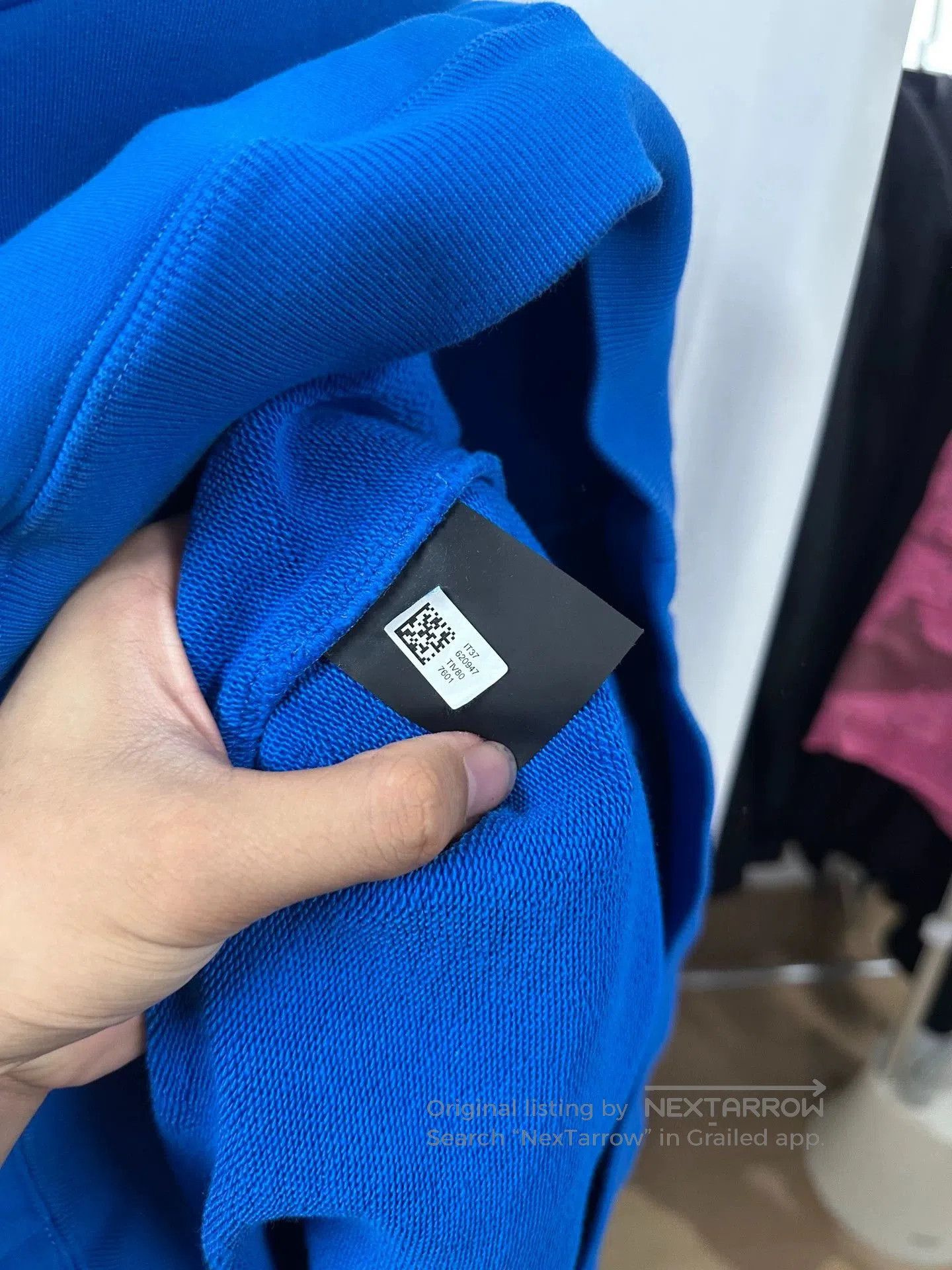Balenciaga Balenciaga Oversized Blue Sweatshirt. Size US XXL / EU 58 / 5 - 5 Thumbnail