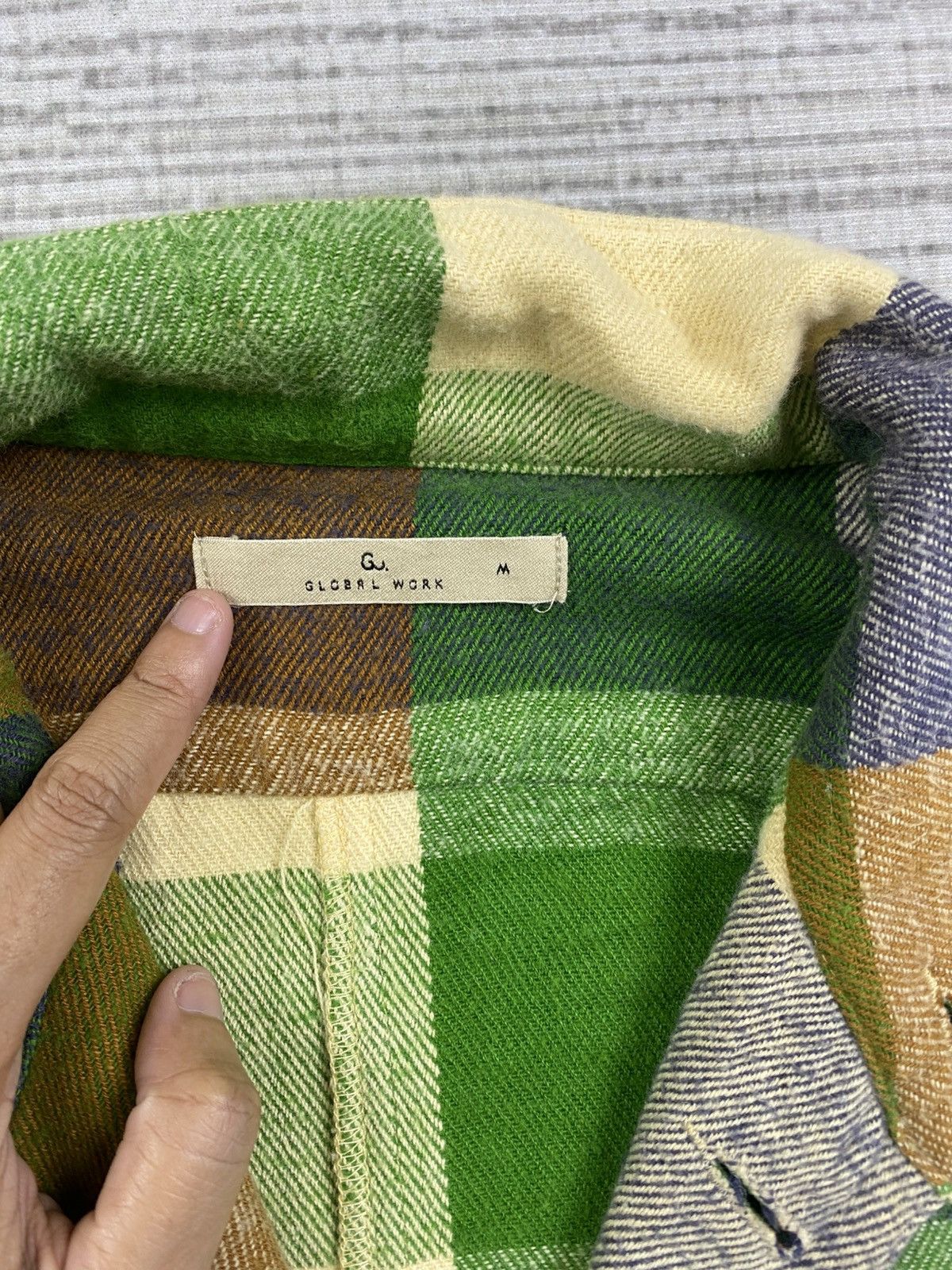 Global Work Global Work Multicolor Checked Flannel Size US M / EU 48-50 / 2 - 9 Thumbnail