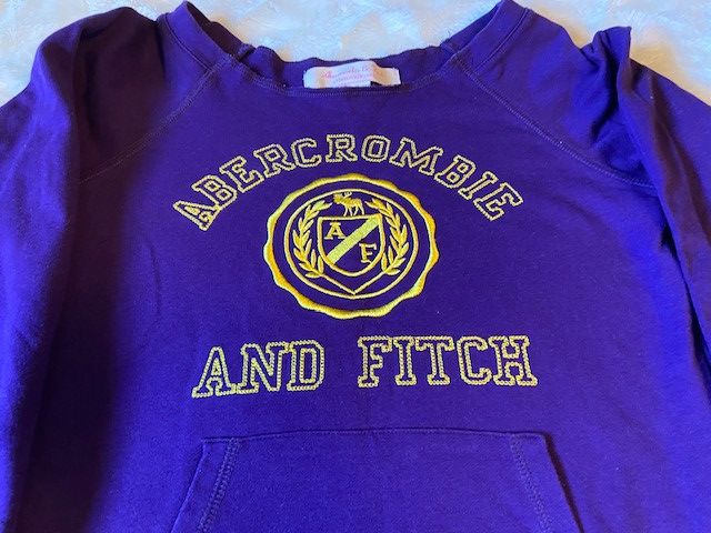 Abercrombie & Fitch Abercrombie & Fitch Purple Sweatshirt Ladies Size S Size S / US 4 / IT 40 - 3 Thumbnail