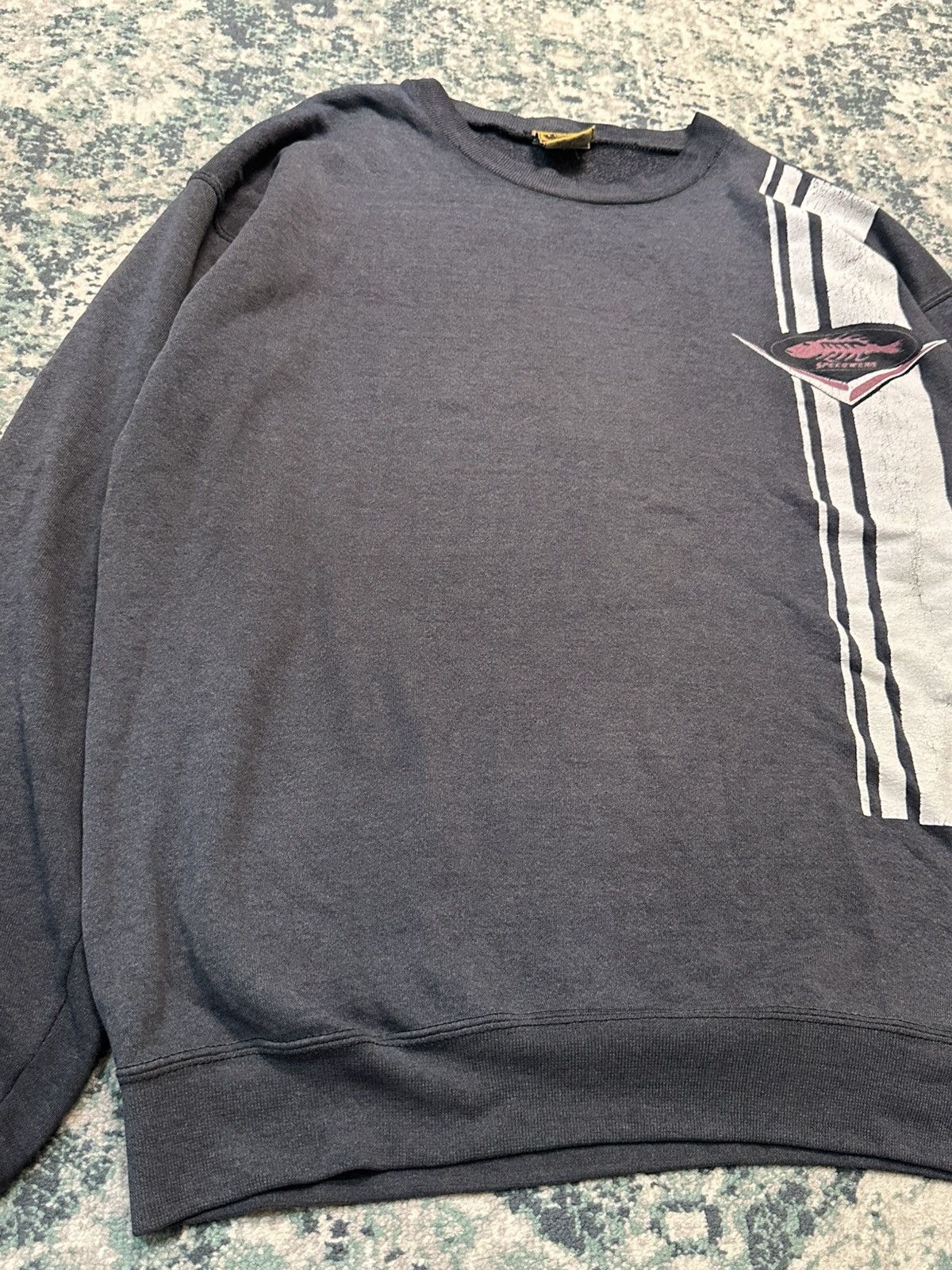 Vintage 1980 - Vintage Bronze Age Skateboards Sweatshirts Fishbone Size US L / EU 52-54 / 3 - 4 Thumbnail