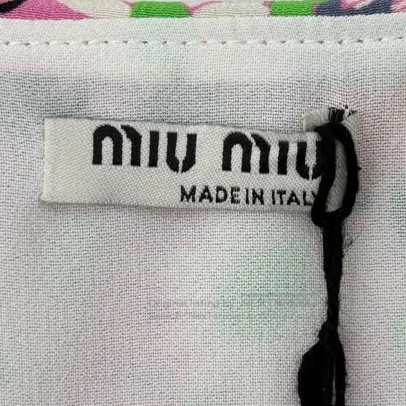 Miu Miu Miu Miu Pink Cotton Blend Crop Top . Size S / US 4 / IT 40 - 4 Thumbnail