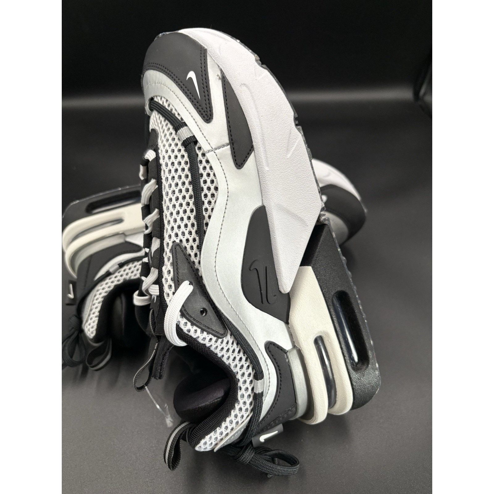 Nike Nike Air Max Furyosa Trainers 8.5 Women's Silver Grey & Blk Size US 8.5 / IT 38.5 - 10 Thumbnail