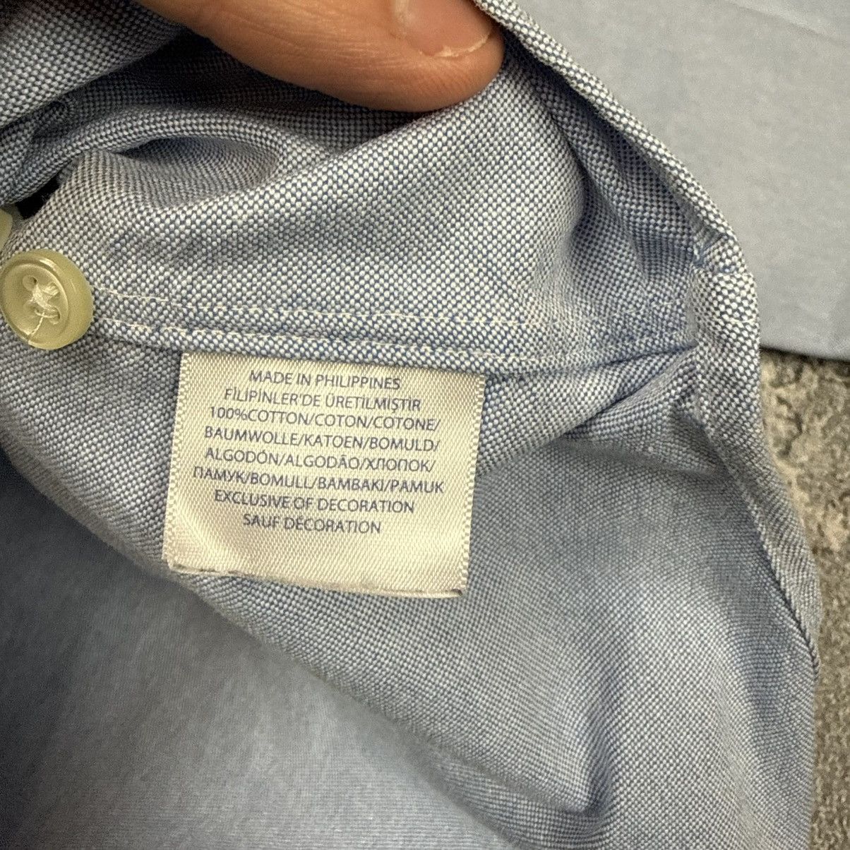 Polo Ralph Lauren Polo Ralph Lauren Mens Shirt Blue Slim Fit Size L Size US L / EU 52-54 / 3 - 8 Thumbnail