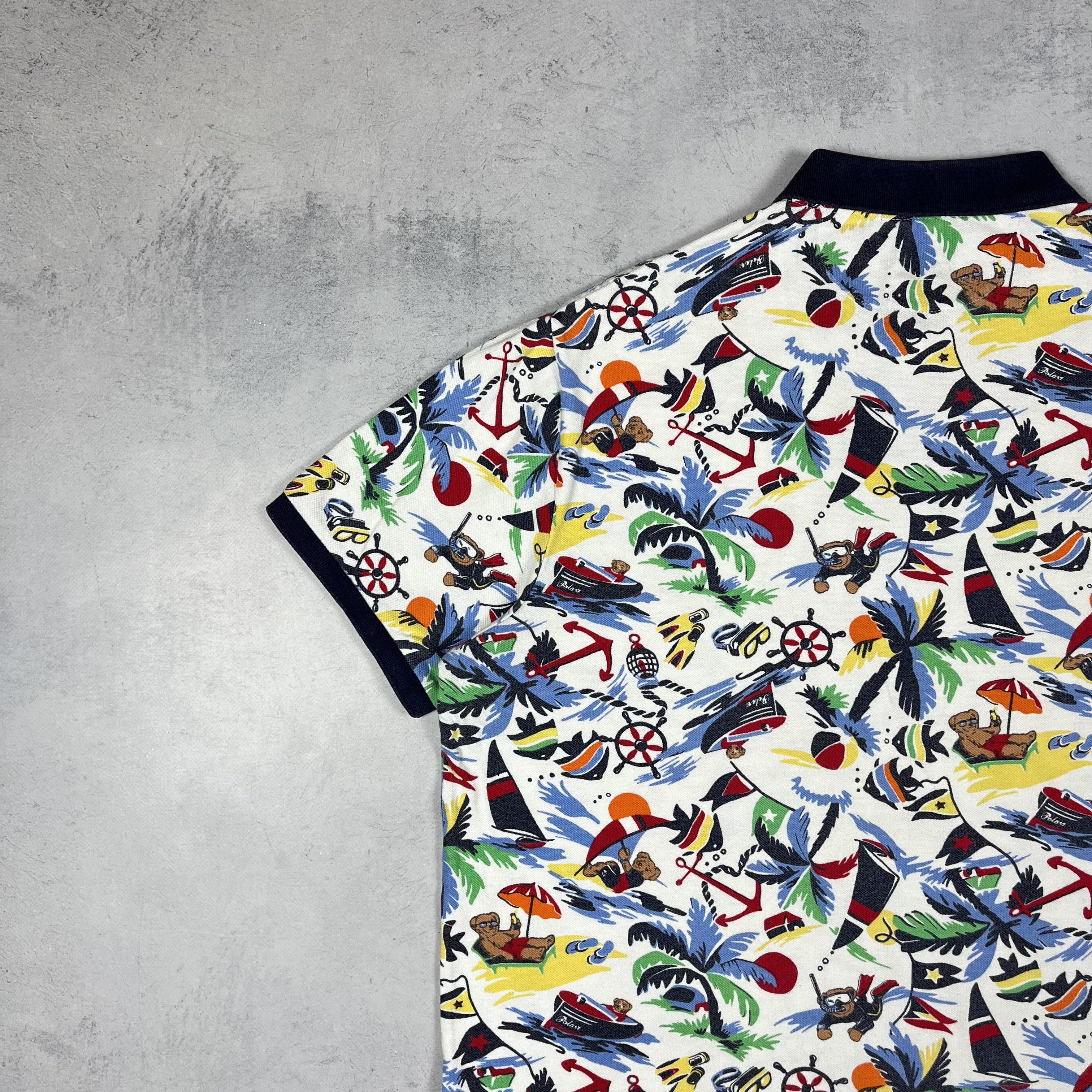 Polo Ralph Lauren Polo Bear Ralph Lauren Multi-logo Polo Shirt Size US XXL / EU 58 / 5 - 23 Thumbnail