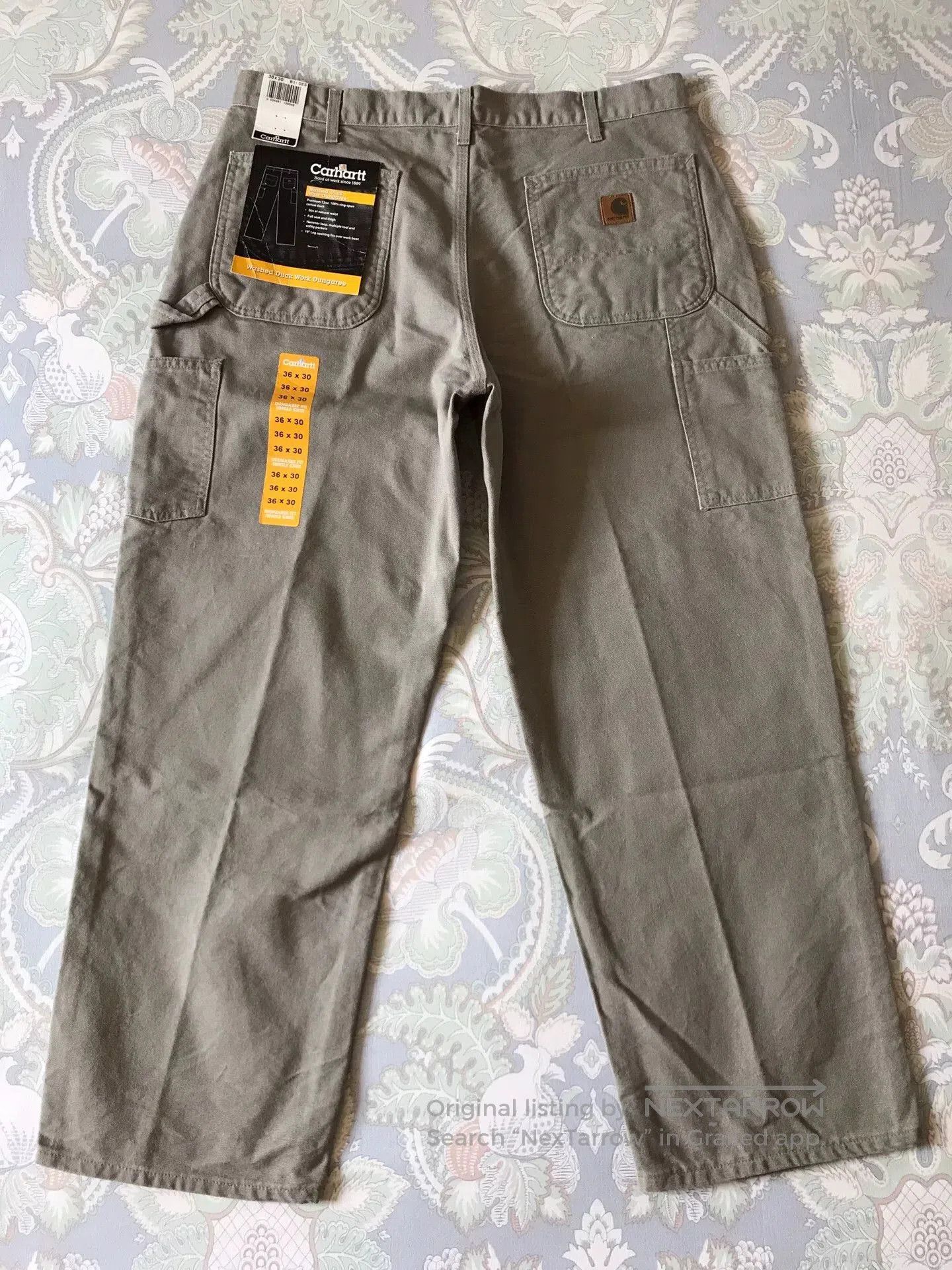 Carhartt Carhartt B11 DES Desert Work Pants. Size US 36 / EU 52 - 3 Thumbnail