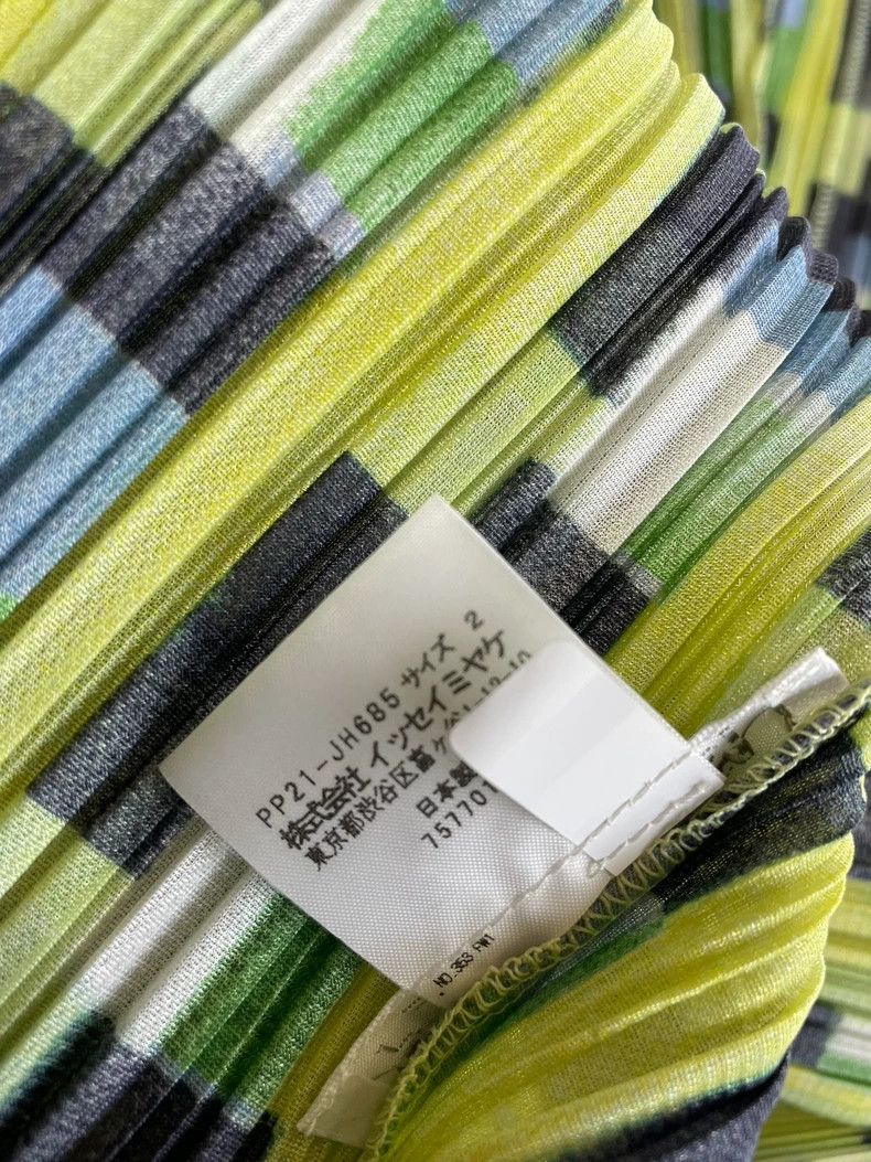 Issey Miyake Issey Miyake size:2 Green Mosaic dress Size XS / US 0-2 / IT 36-38 - 3 Thumbnail