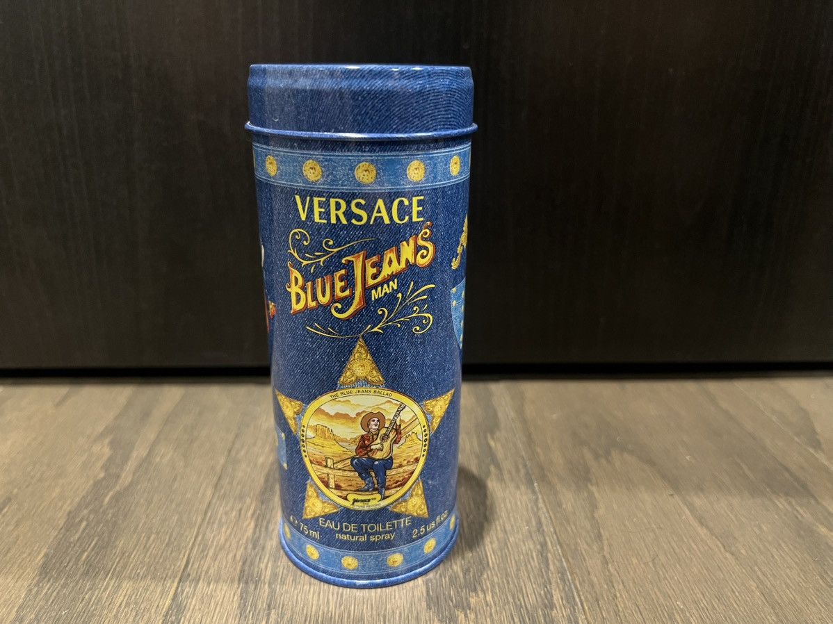 Versace Versace Blue Jeans Man EDT 75ml 90%+ Full Original Tin Box Size ONE SIZE - 9 Thumbnail