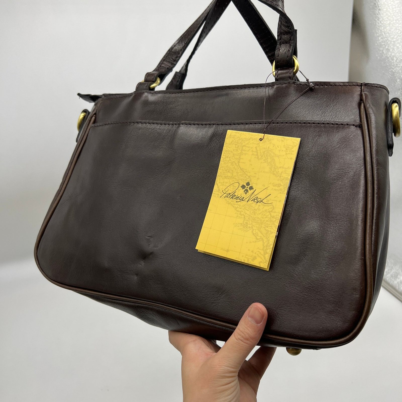 Other Patricia Nash Leather Rosetti Satchel with Crossbody strap Size ONE SIZE - 2 Thumbnail