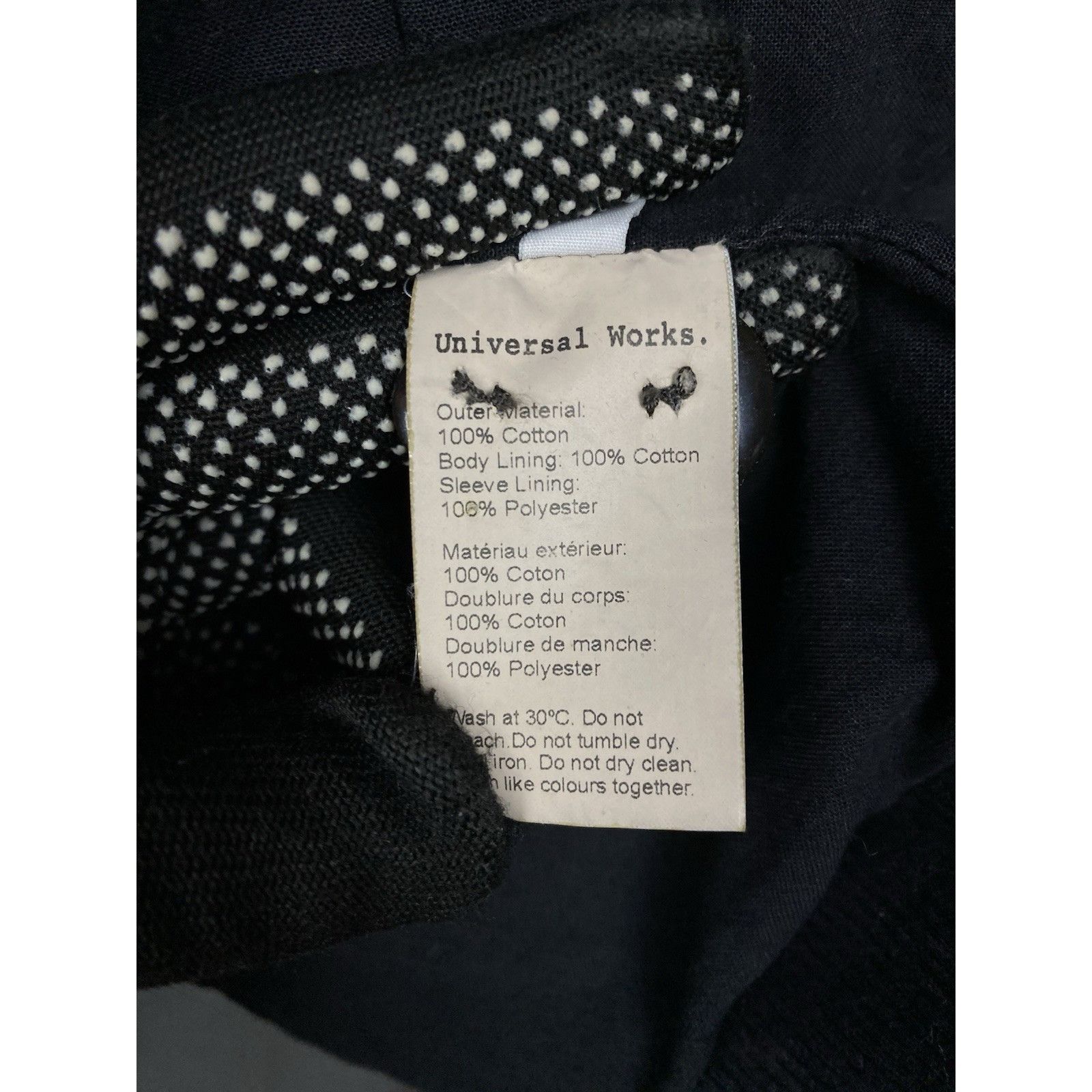 Universal Works Universal Works Men's Black Corduroy Sportcoat Utility Blaze Size 54R - 11 Thumbnail