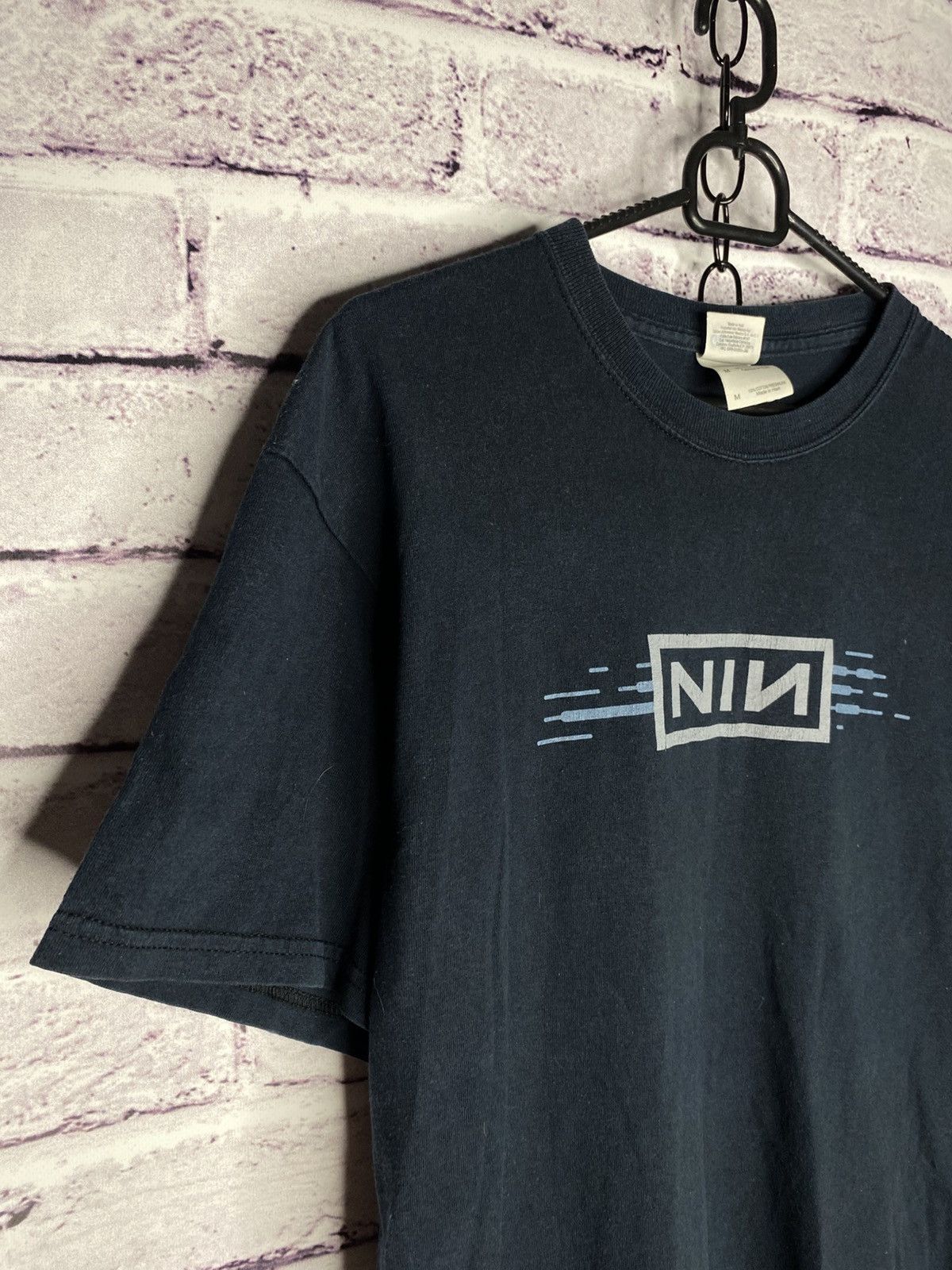 Mens Vintage NIN Nine Inch Nails Band T Shirt Metal 90s