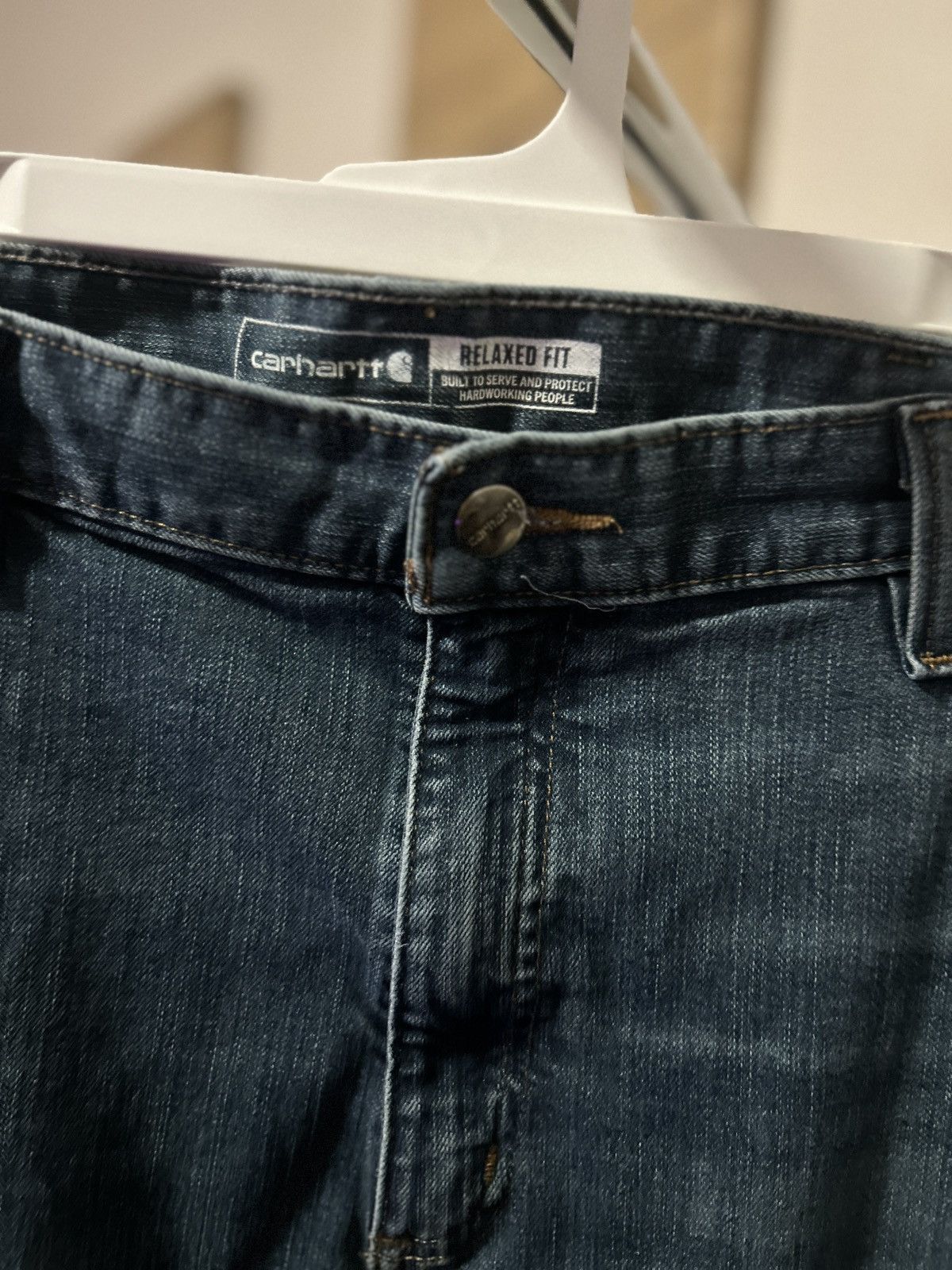 Carhartt × Vintage Crazy Vintage Carhartt Jeans Size US 38 / EU 54 - 3 Thumbnail