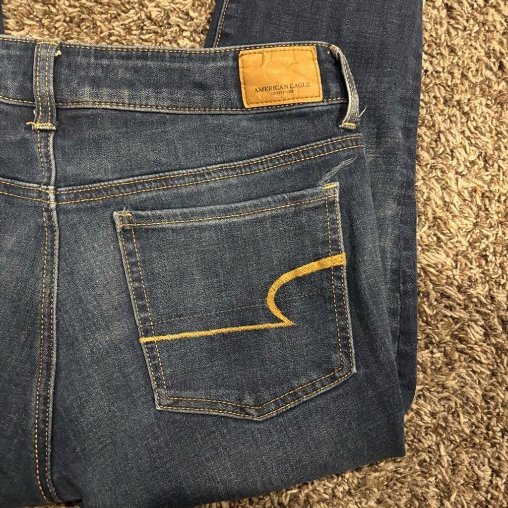 American Eagle Outfitters American Eagle Outfitters Women's Jegging Jeans Size 28" / US 6 / IT 42 - 2 Thumbnail