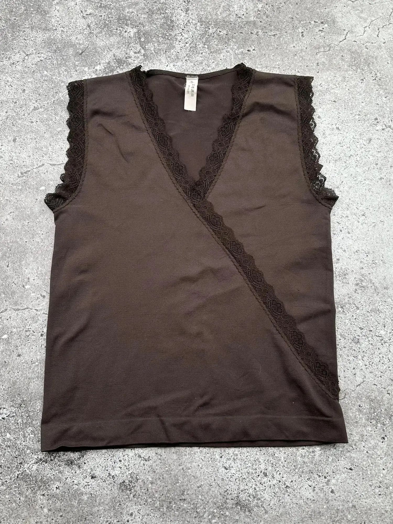 Japanese Brand Vintage Tank Top C543(V17)(E8) Size S / US 4 / IT 40 - 1 Thumbnail