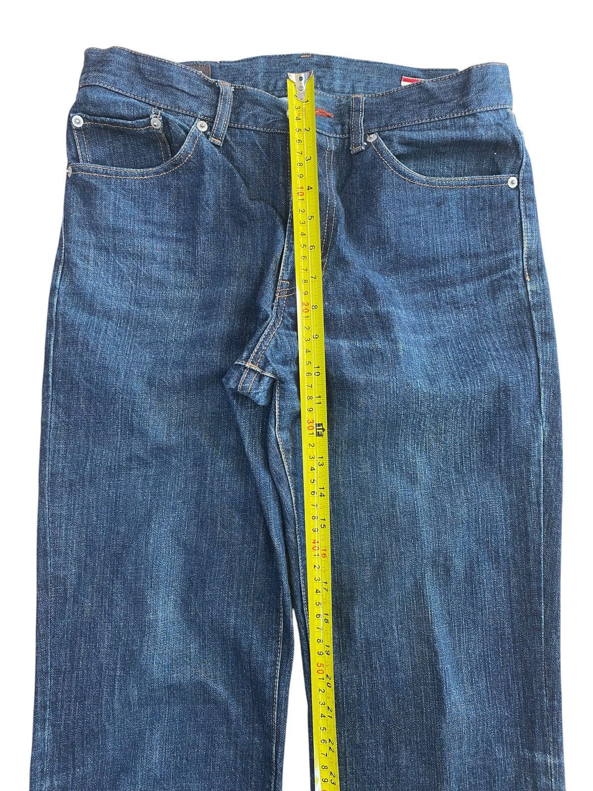Other Orihica Garage Dark Blue Wash Style Bootcut Jeans Size US 30 / EU 46 - 6 Thumbnail