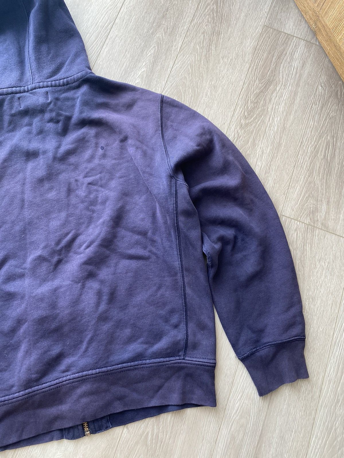 Polo Ralph Lauren × Ralph Lauren × Vintage Vintage Polo Ralph Lauren Zip Hoodie Sun Faded distressed Size US M / EU 48-50 / 2 - 9 Thumbnail