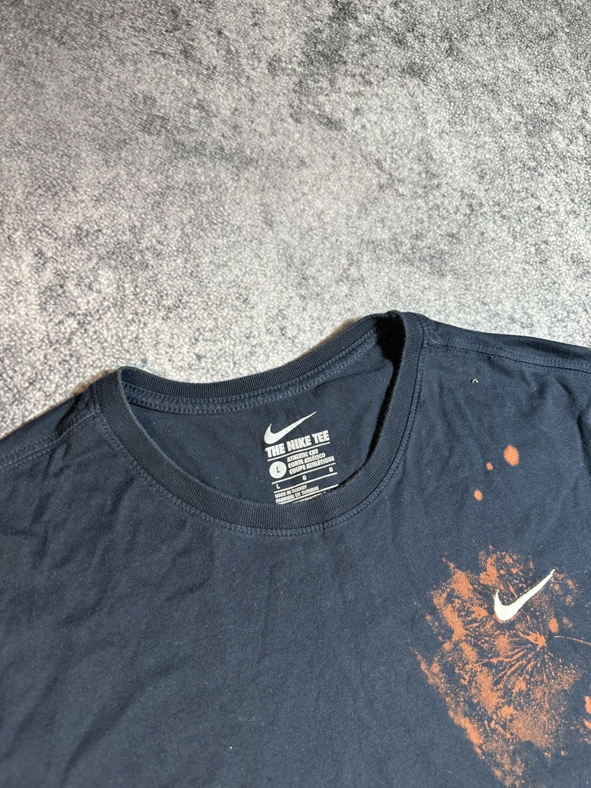 Nike Vintage Nike T-shirt Avant Garde Custom Style Streetwear VTg Size US L / EU 52-54 / 3 - 3 Thumbnail