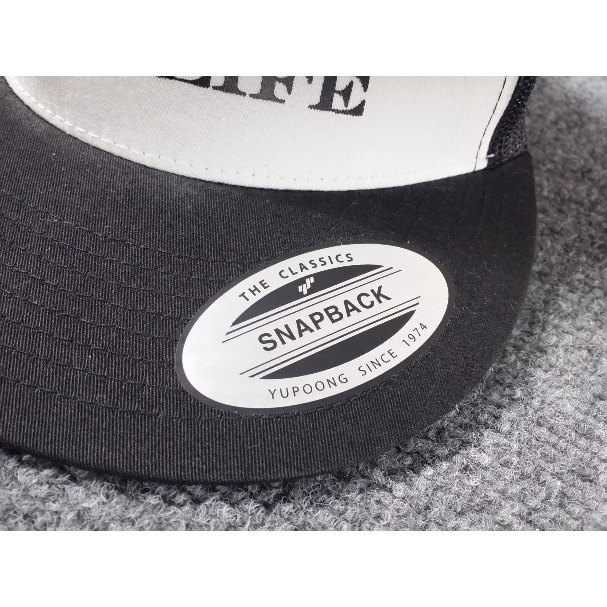 Polo Ralph Lauren Hawaii Polo Life Snapback Hat The Classics Yupoong Black Whi Size ONE SIZE - 6 Thumbnail