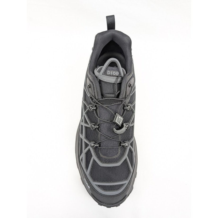 Dior o1rshd1 B31 Rubber Mesh Sneakers in Black Size US 12 / EU 45 - 7 Thumbnail