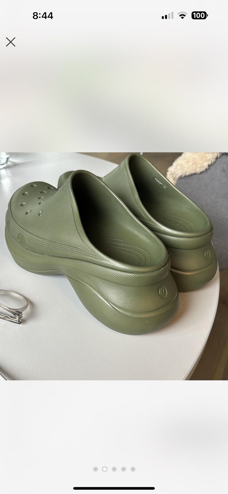 Balenciaga Balenciaga Crocs US 9 Size US 9 / EU 42 - 3 Thumbnail