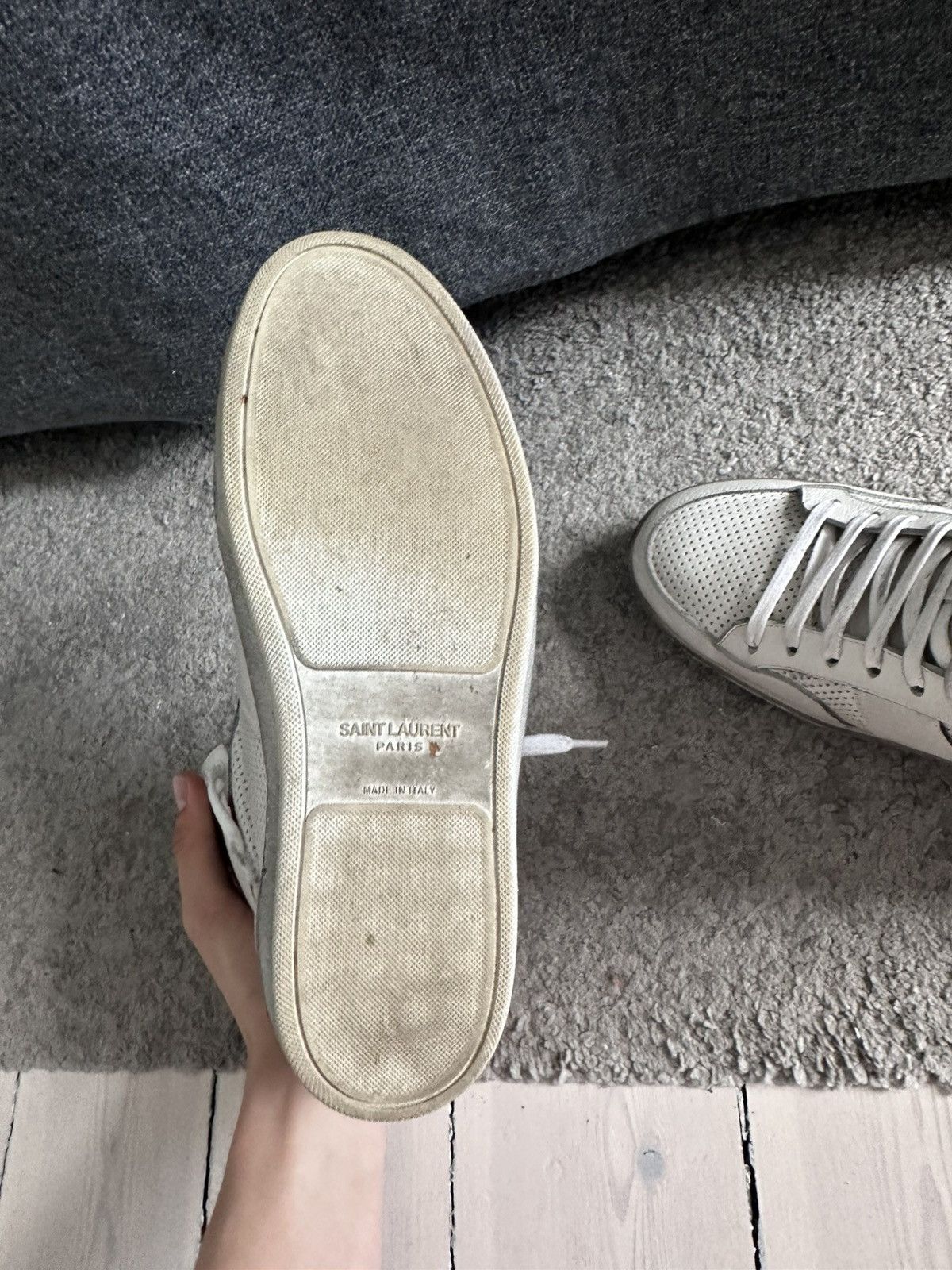 Saint Laurent Paris Saint Laurent SL/10H Hi top Size US 9.5 / EU 42-43 - 10 Thumbnail