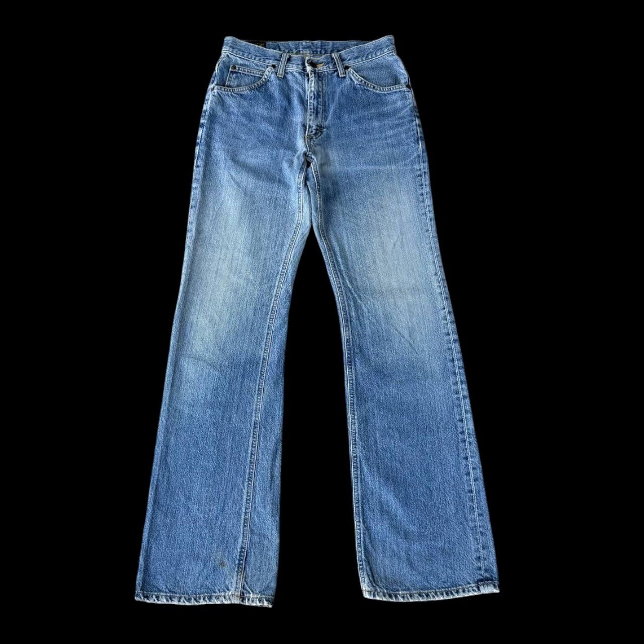 Lee Vintage 90s LEE RIDERS Japan Faded Bluewash Light Whiskering Size US 28 / EU 44 - 1 Thumbnail