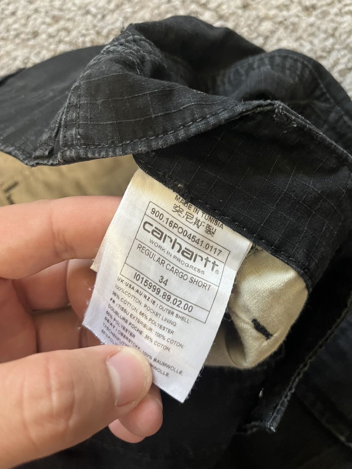 Carhartt Vintage Carhartt Wip shorts cargo Size US 34 / EU 50 - 5 Thumbnail