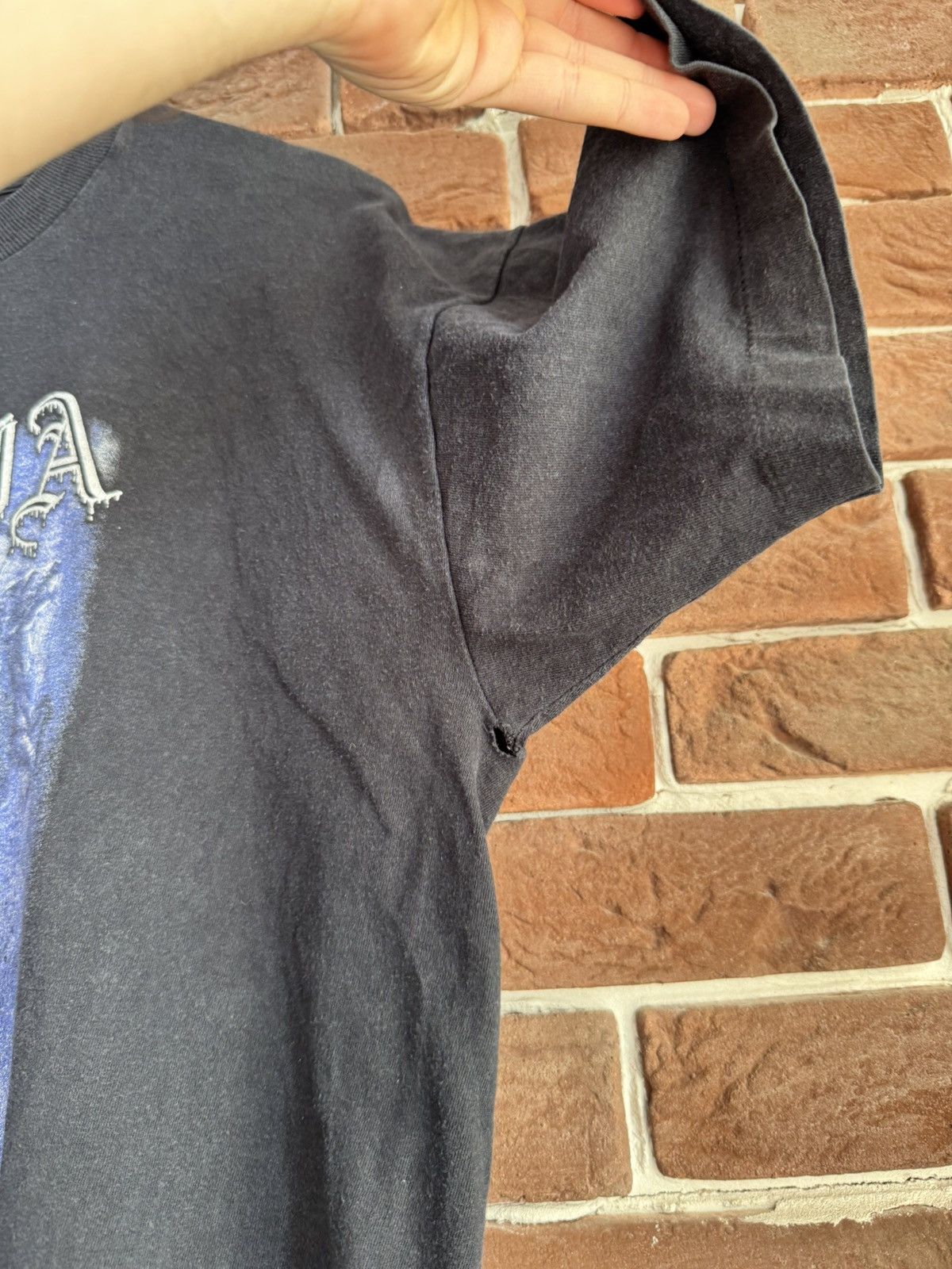 Band Tees Rare Vintage 90s OG Ouija Riding Into Black Metal Tshirt Xl Size US XL / EU 56 / 4 - 5 Thumbnail