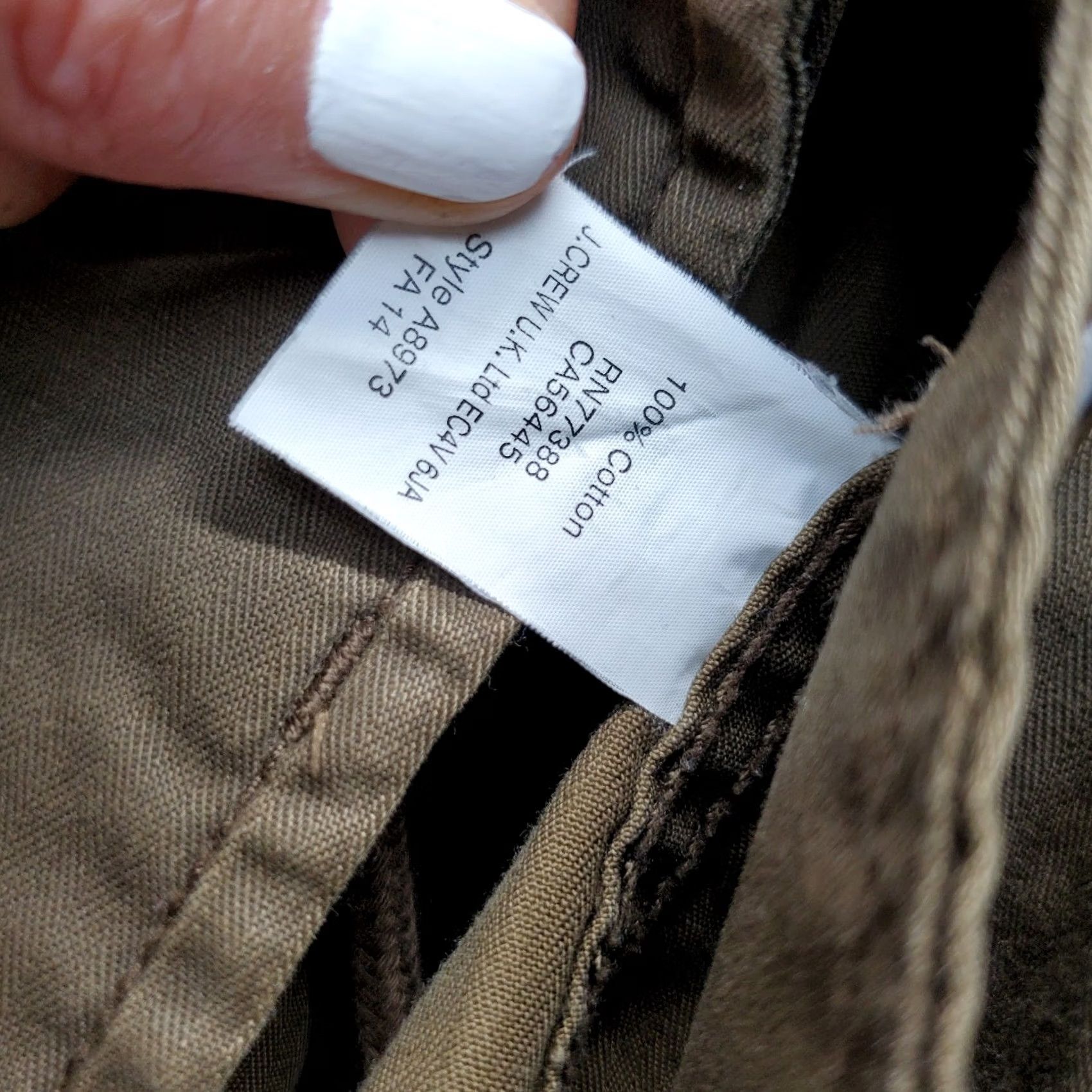 J.Crew J.CREW Utility Jacket Womens S Green Interior Drawstring Long Sleeve Button-Up: Womens Size S Jacket Green J.CREW Outdoor Everyday Size S / US 4 / IT 40 - 7 Thumbnail