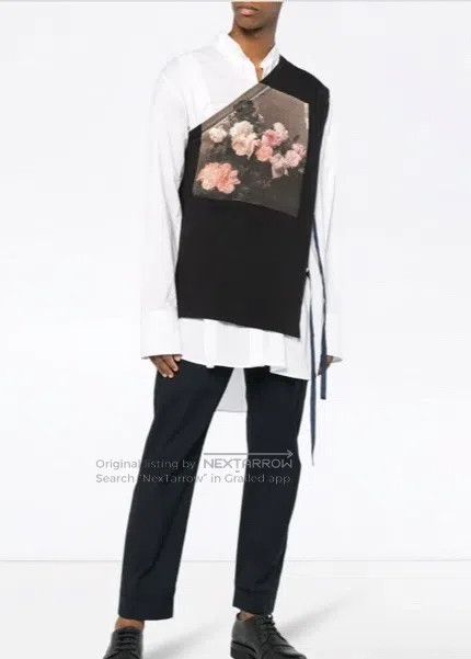 Raf Simons Raf simons Ss18 runway one shoulder Sleeveless shirt Size US XL / EU 56 / 4 - 1 Thumbnail