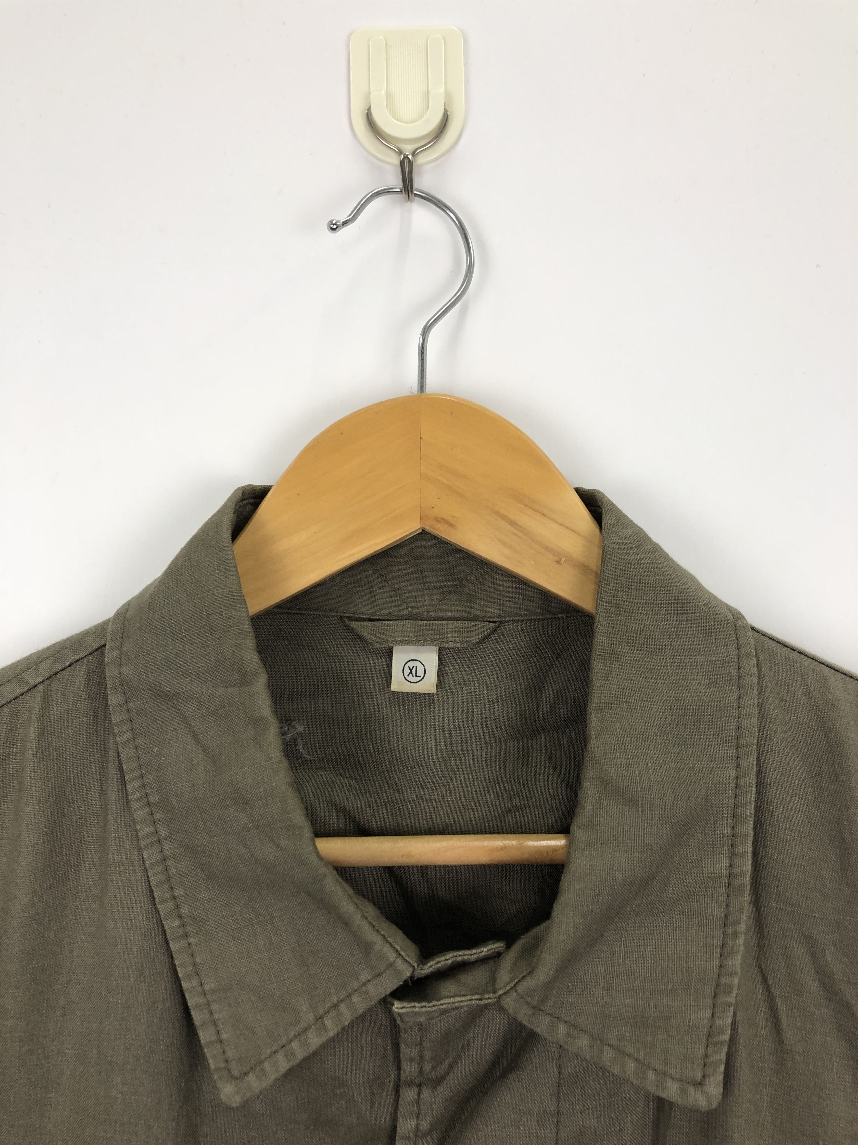 Japanese Brand Japanese Brand Uniqlo Denim Parka Multipocket Jacket J0731 Size US XL / EU 56 / 4 - 7 Thumbnail