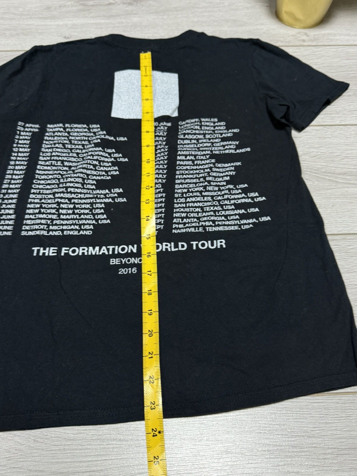 Beyonce Beyonce The Formation world tour 2016 Size US S / EU 44-46 / 1 - 8 Thumbnail
