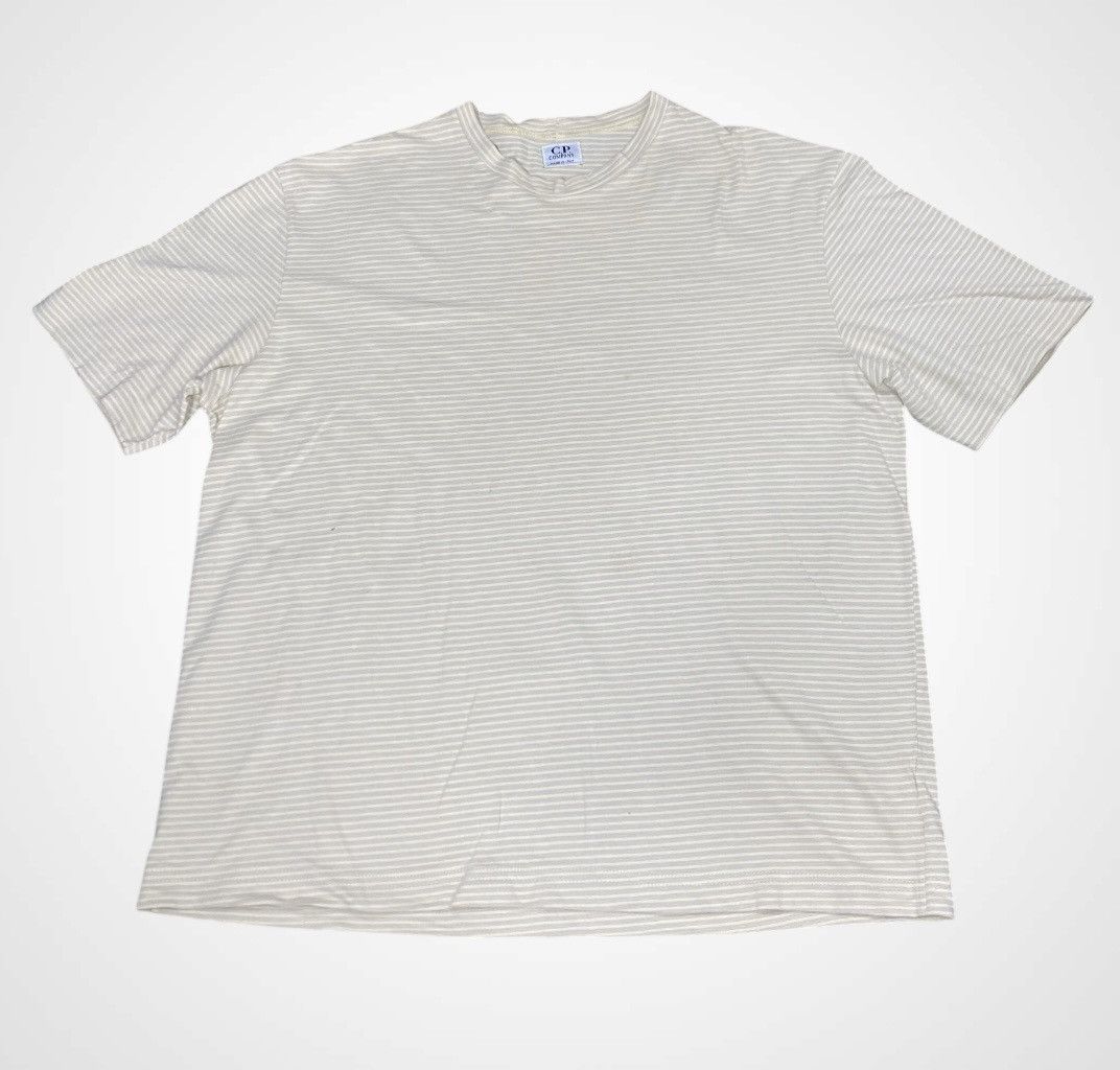 C.P. Company Rare Vintage C. P. Company Stripe T-Shirt Size US L / EU 52-54 / 3 - 3 Thumbnail