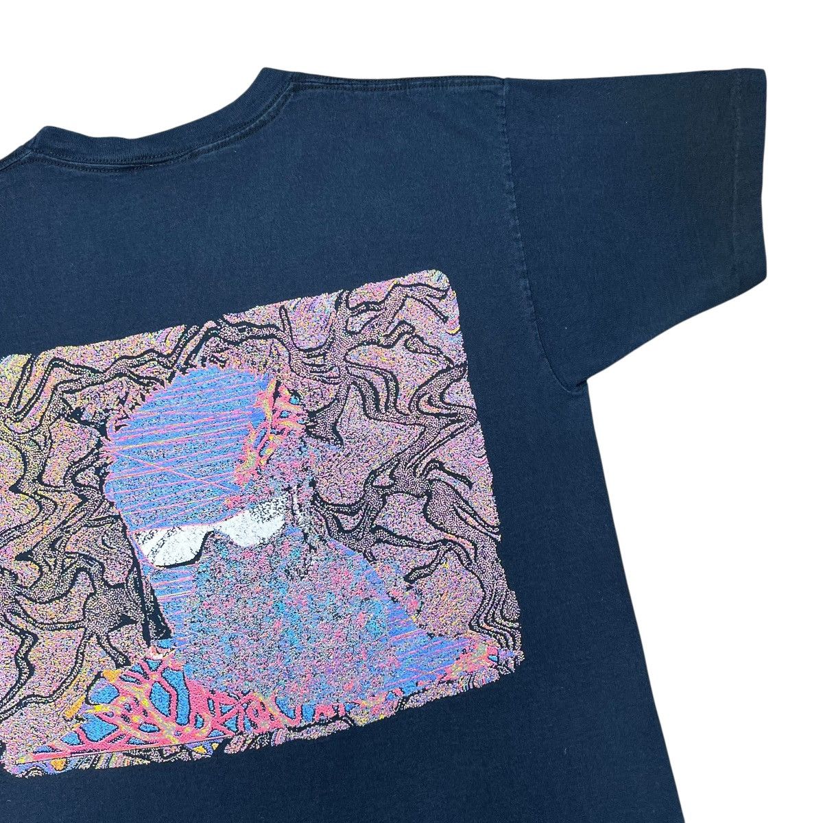 Other Vintage 1990s Public Image Clothing Trippy Psychedelic Tee Size US L / EU 52-54 / 3 - 11 Thumbnail