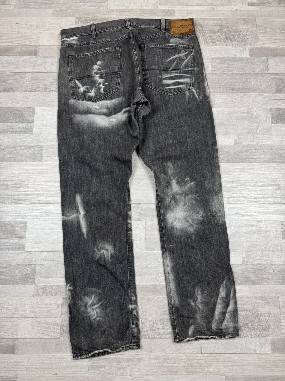 Denim & Supply Ralph Lauren Ralph Lauren Denim Supply Washed Slim Denim Jeans Size US 36 / EU 52 - 2 Thumbnail
