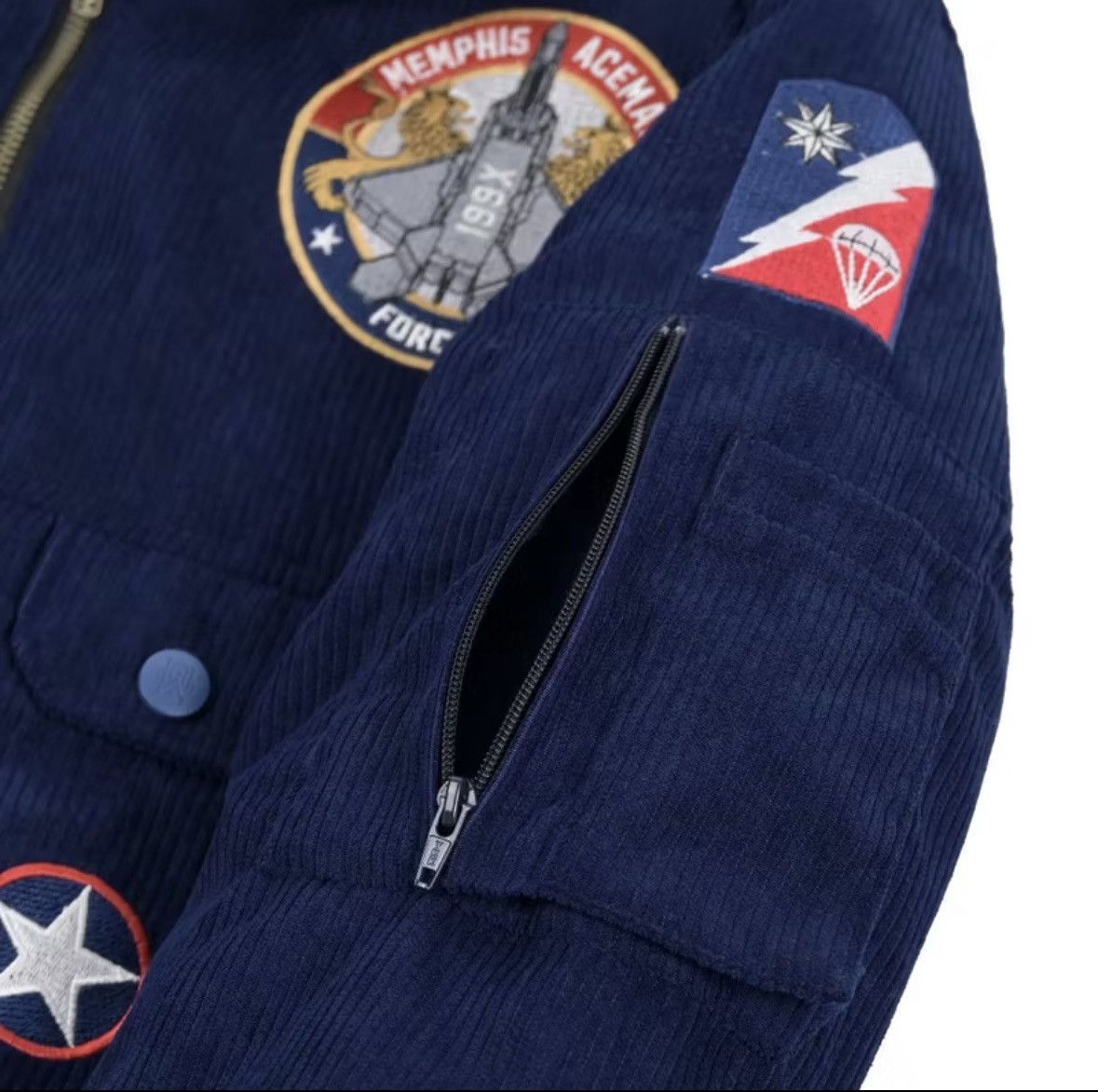 Other Bomber jacket corduroi aceman streetwear Size US XL / EU 56 / 4 - 4 Thumbnail