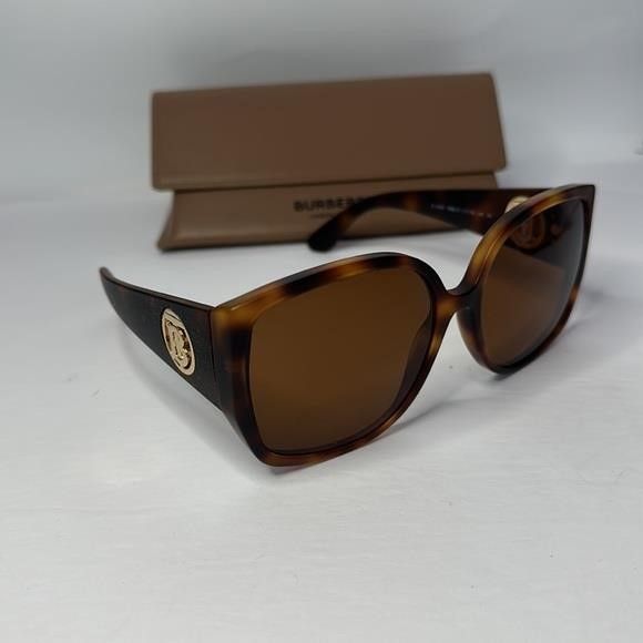 Burberry Burberry Brown Black New Be4290 Be 4290Sunglasses","descript Size ONE SIZE - 8 Thumbnail