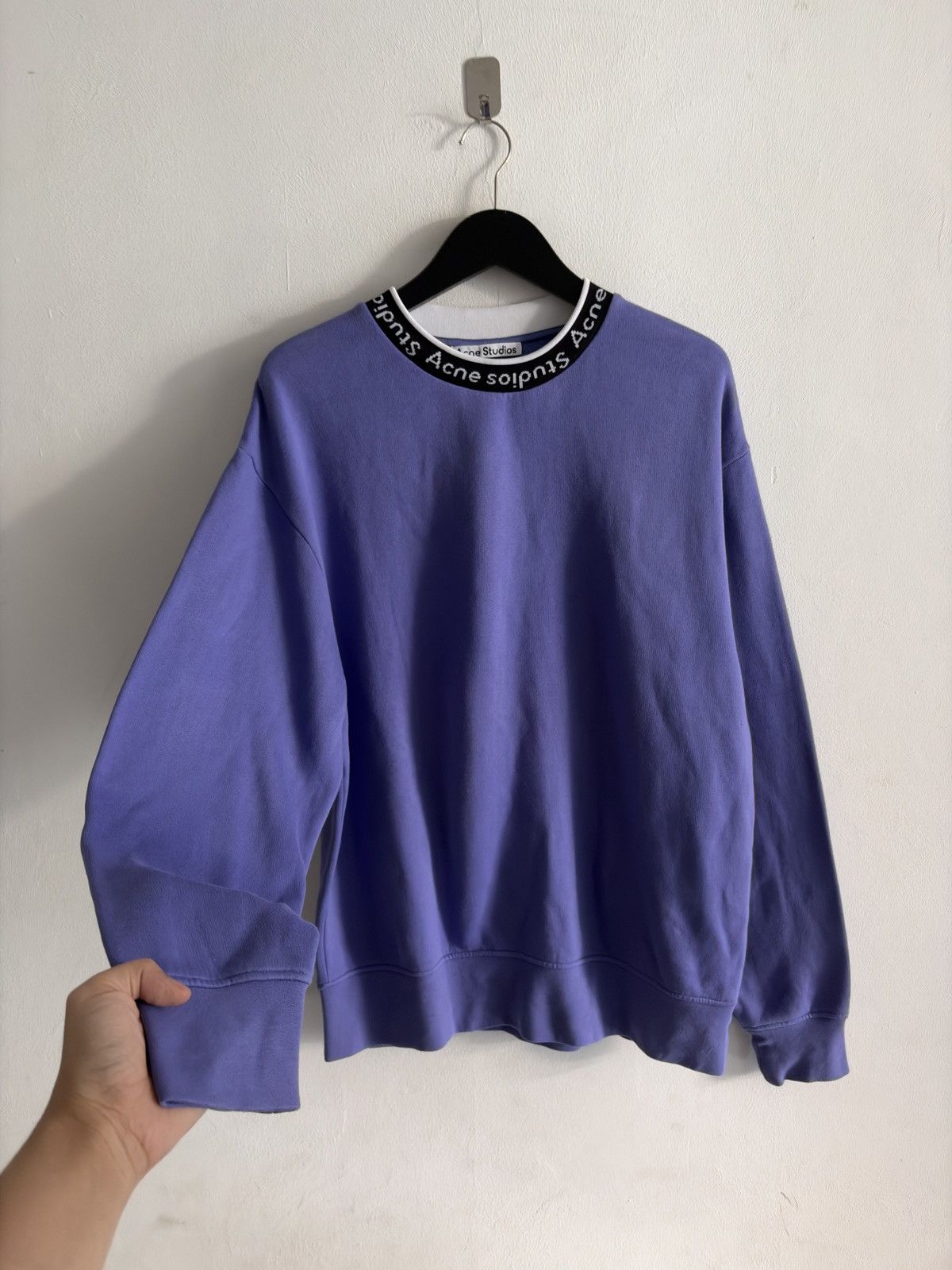 Acne Studios ACNE STUDIOS LOGO RIB OVERSIZED Size US XS / EU 42 / 0 - 4 Thumbnail