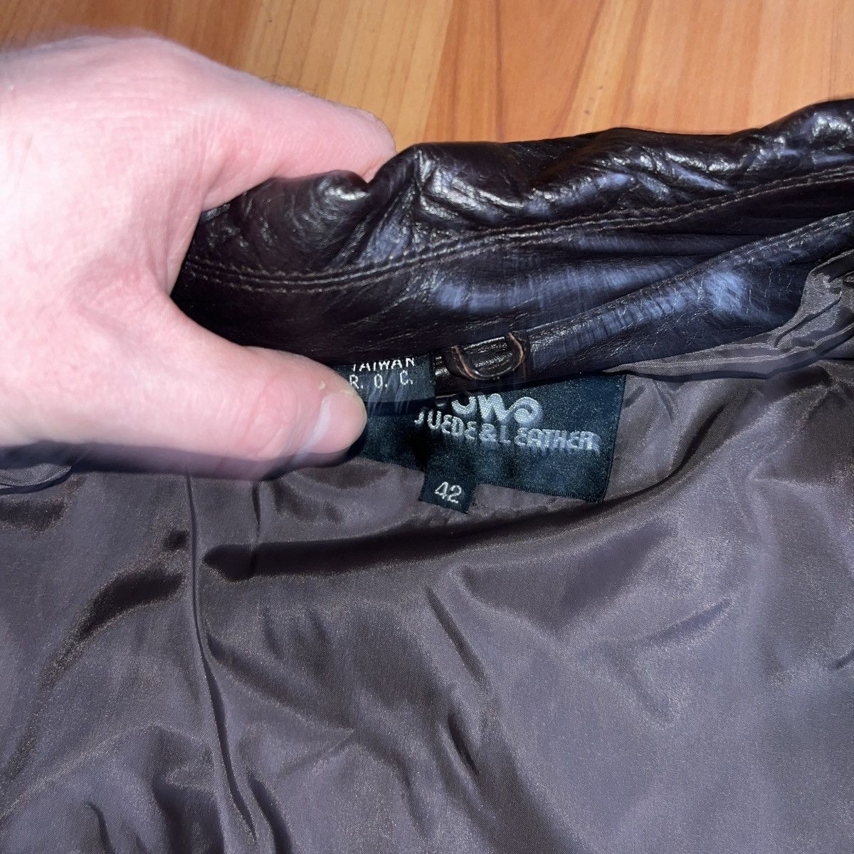Wilsons Leather Vintage Wilson’s Suede & Leather 42 Brown Leather Jacket Size US L / EU 52-54 / 3 - 9 Thumbnail