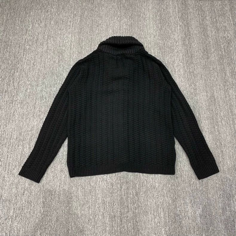Prada Prada Black wool knitted cardigan jacket 2504-Nextarrow Size US XS / EU 42 / 0 - 2 Thumbnail