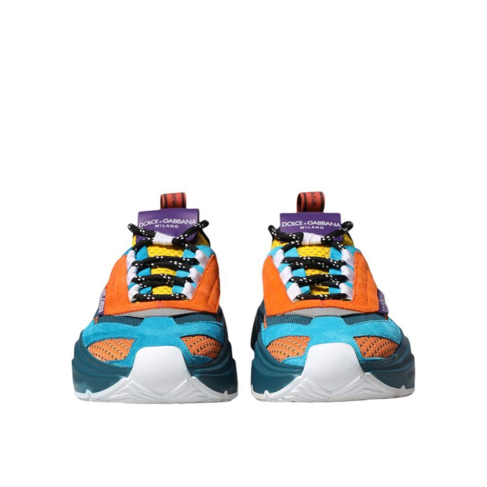 Dolce & Gabbana Dolce & Gabbana Multicolor Low Top Daymaster Sneakers Shoes Size US 6.5 / EU 39-40 - 2 Thumbnail