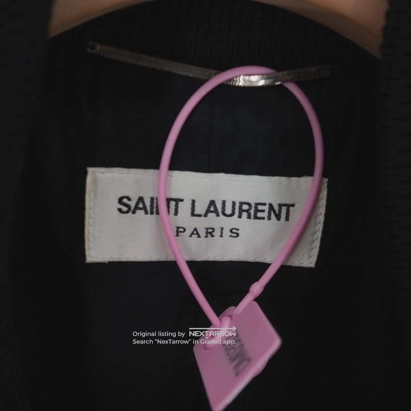 Saint Laurent Paris Saint Laurent Slp Black Samurai Baseball Jacket 50 Size US M / EU 48-50 / 2 - 5 Thumbnail