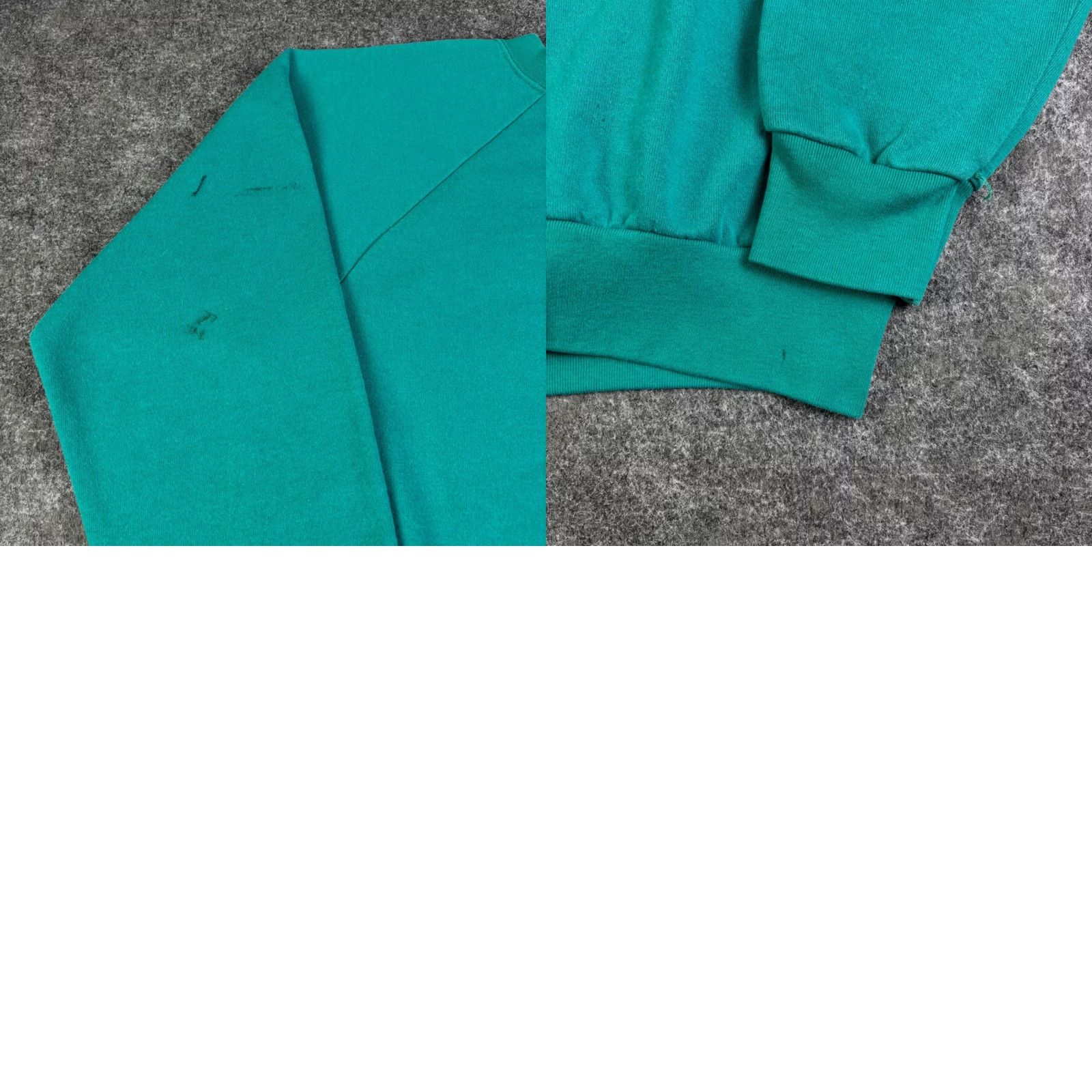 Vintage VINTAGE Signal Mega-Fleece California Graphic Sweatshirt Teal Green Large Size US L / EU 52-54 / 3 - 8 Thumbnail
