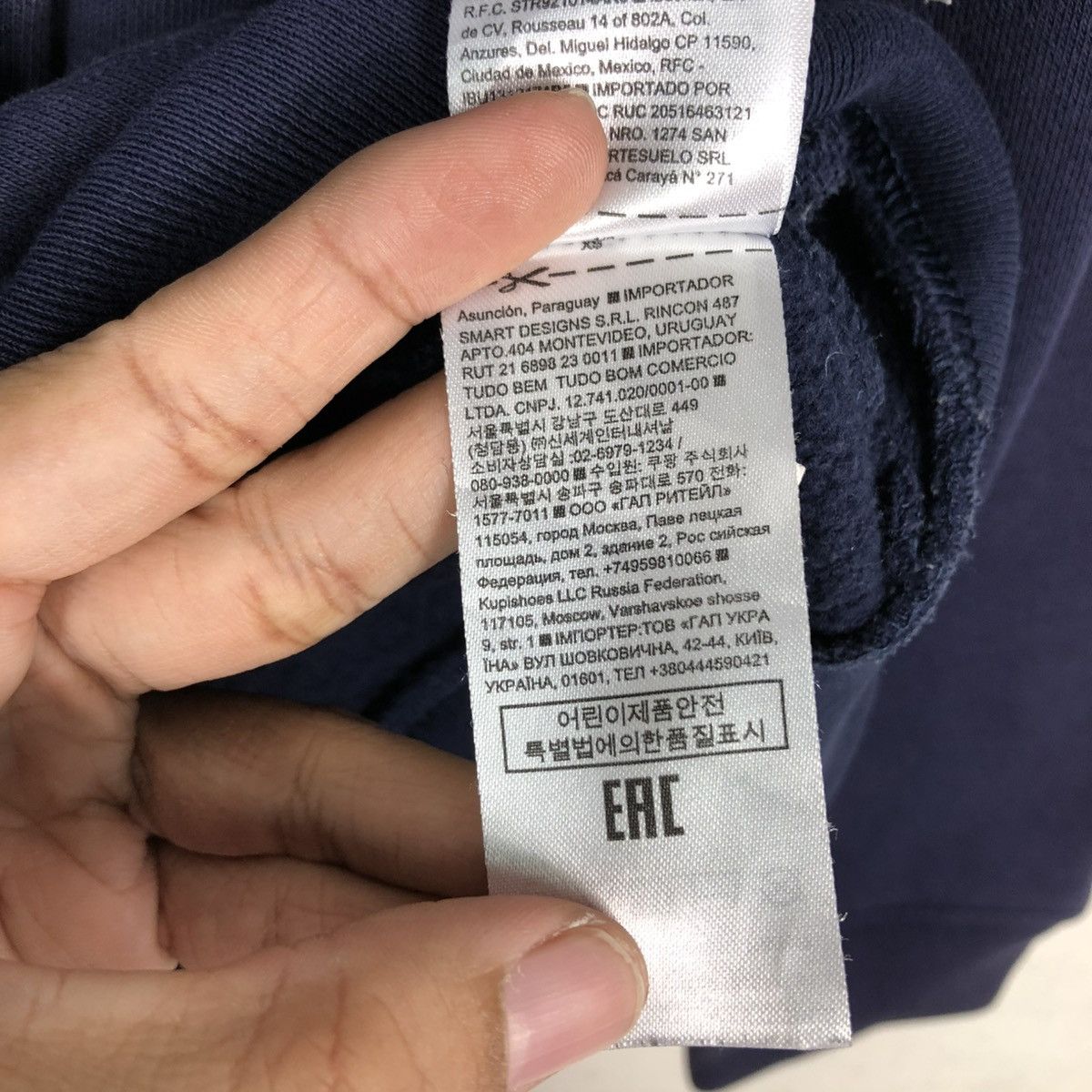 Japanese Brand 🔥VINTAGE HOODIE PULL OVER GAP BIG LOGO SPELL OUT Size US XS / EU 42 / 0 - 23 Thumbnail