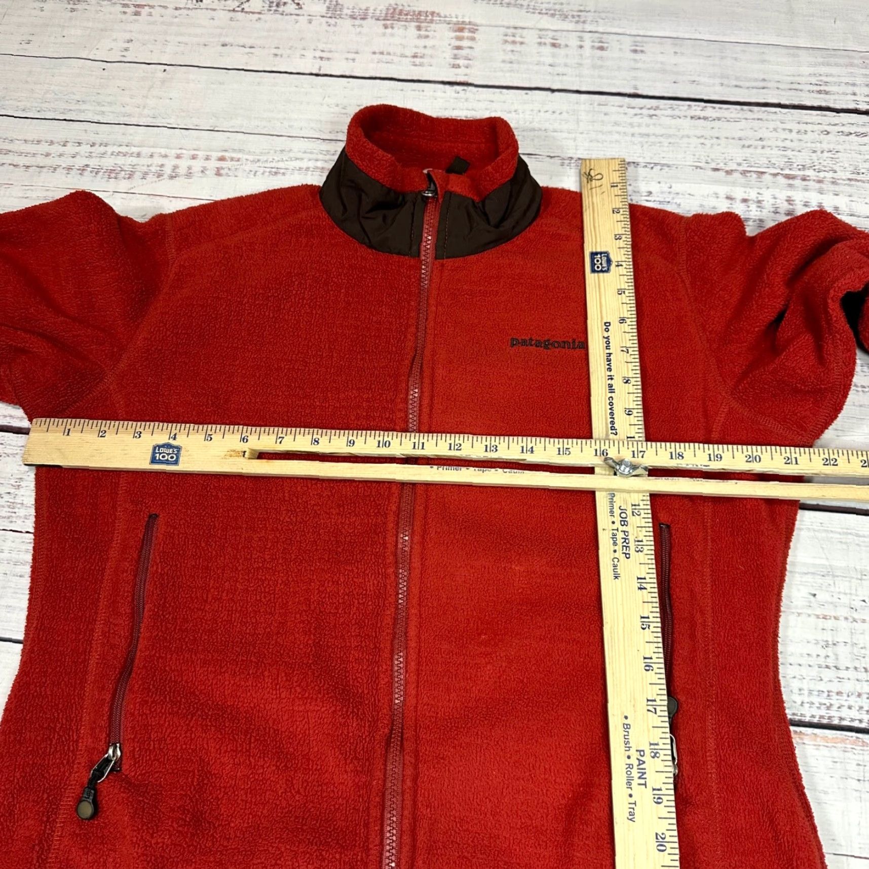 Patagonia Vtg Patagonia Womens R3 Radiant Fleece Jacket Sz M Red Regulator Waffle Zip Up Size M / US 6-8 / IT 42-44 - 3 Thumbnail