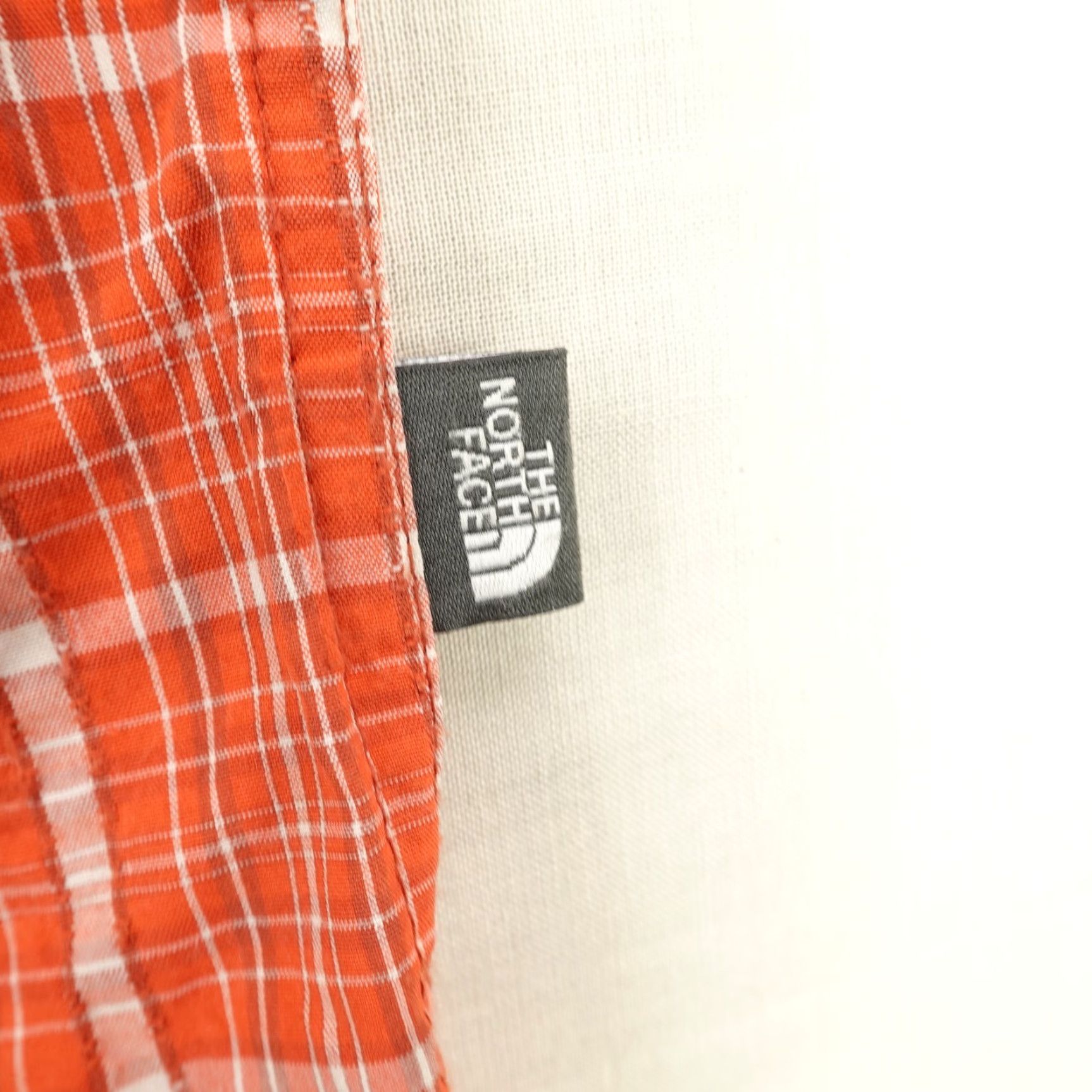 The North Face The North Face Shirt Mens Medium Orange Plaid Button Up Performance Hiking Trail Size US M / EU 48-50 / 2 - 4 Thumbnail