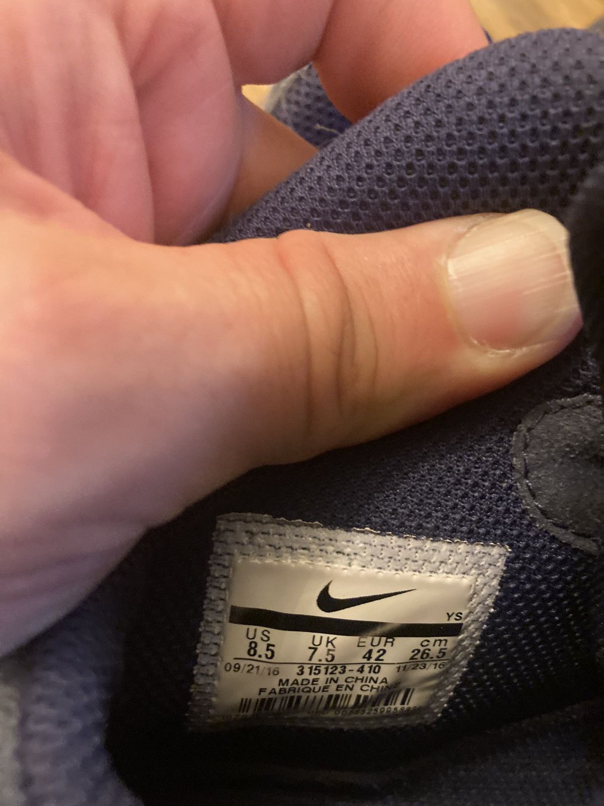 Nike Air Force 1 mid 07 binary blue Size US 8.5 / EU 41-42 - 9 Thumbnail