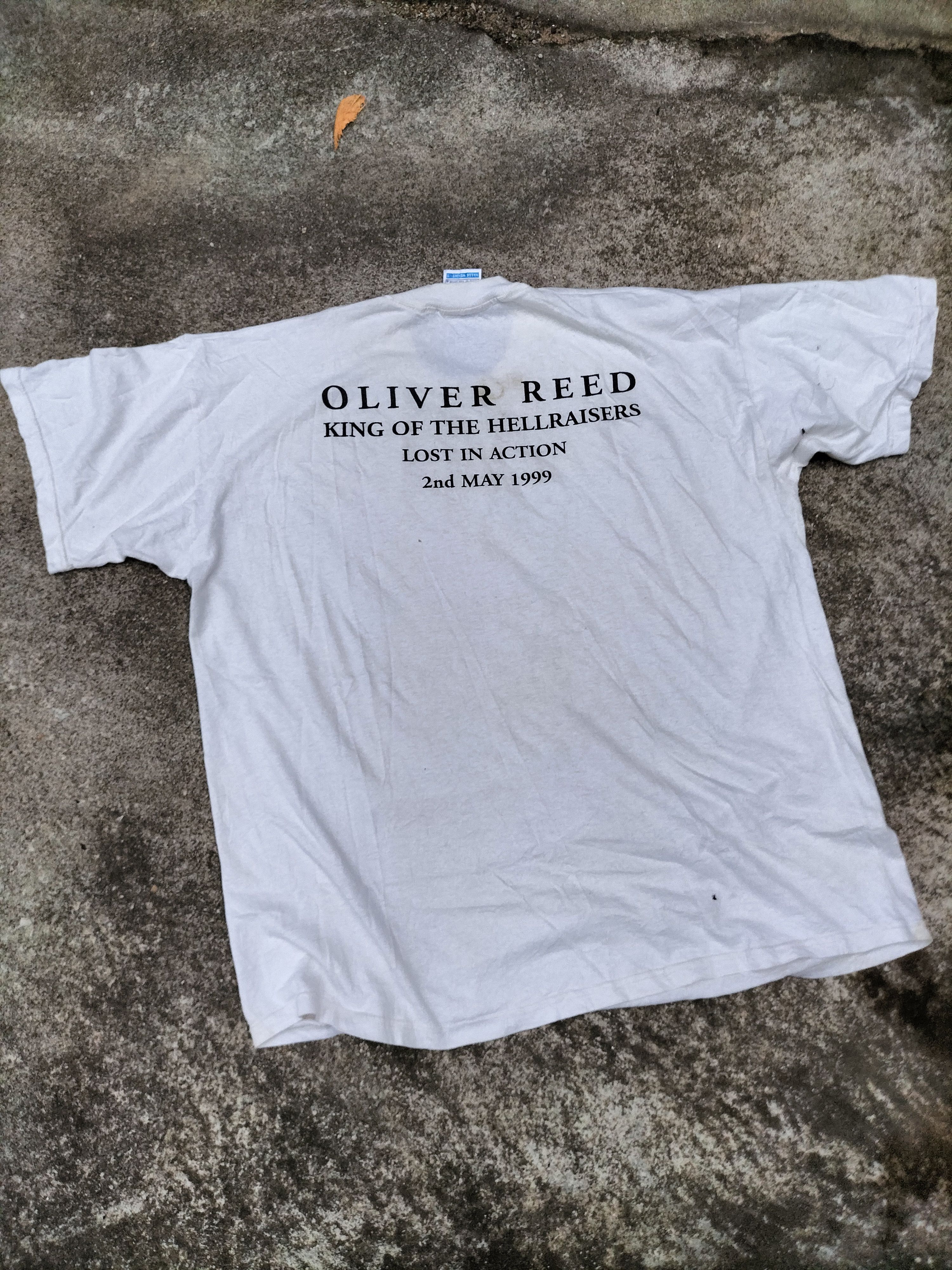Band Tees Vintage 90s Oliver Reed music fashion country rock Size US XL / EU 56 / 4 - 5 Thumbnail